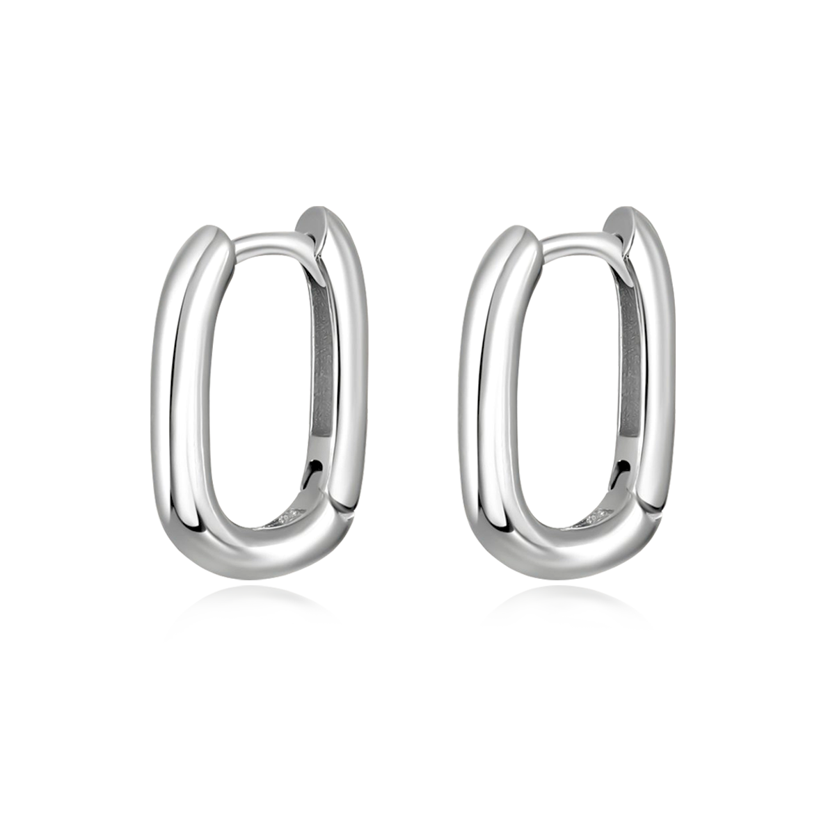 Link Shape Earrings - SophiaJewels