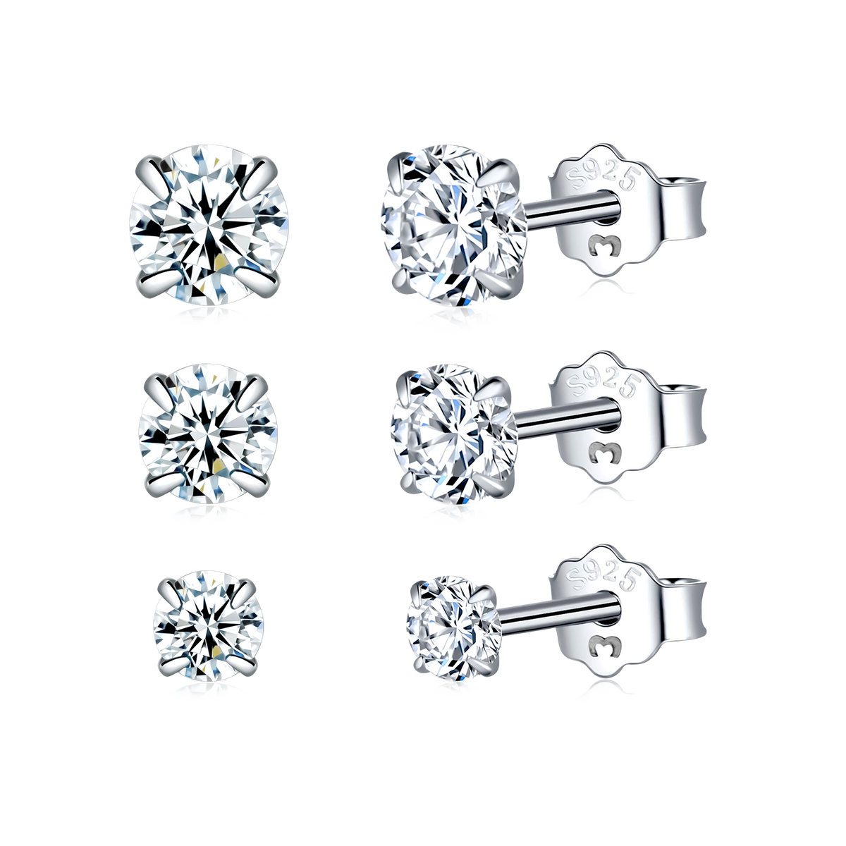Tiny Zirconia Mini Earrings