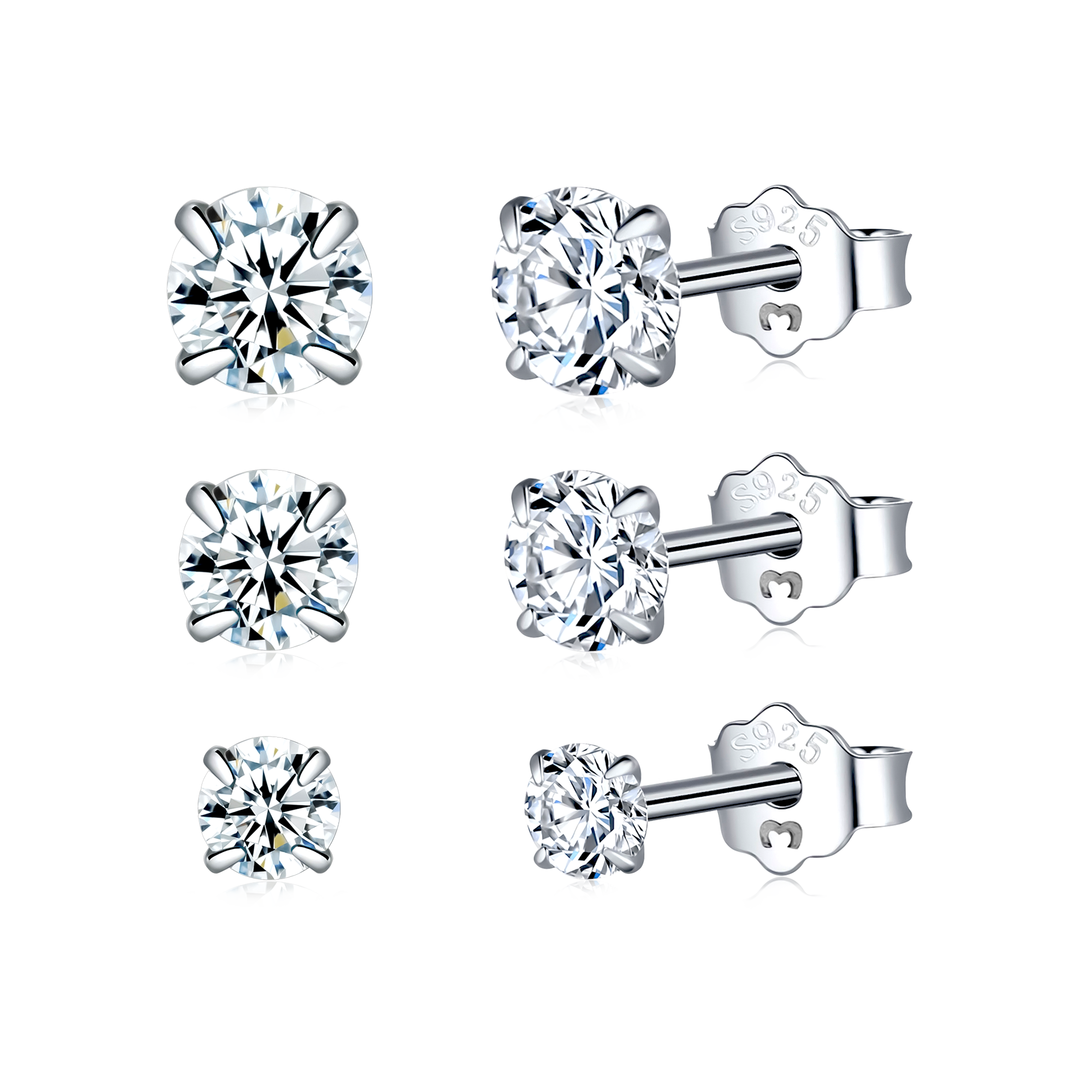 Tiny Zirconia Mini Earrings - SophiaJewels