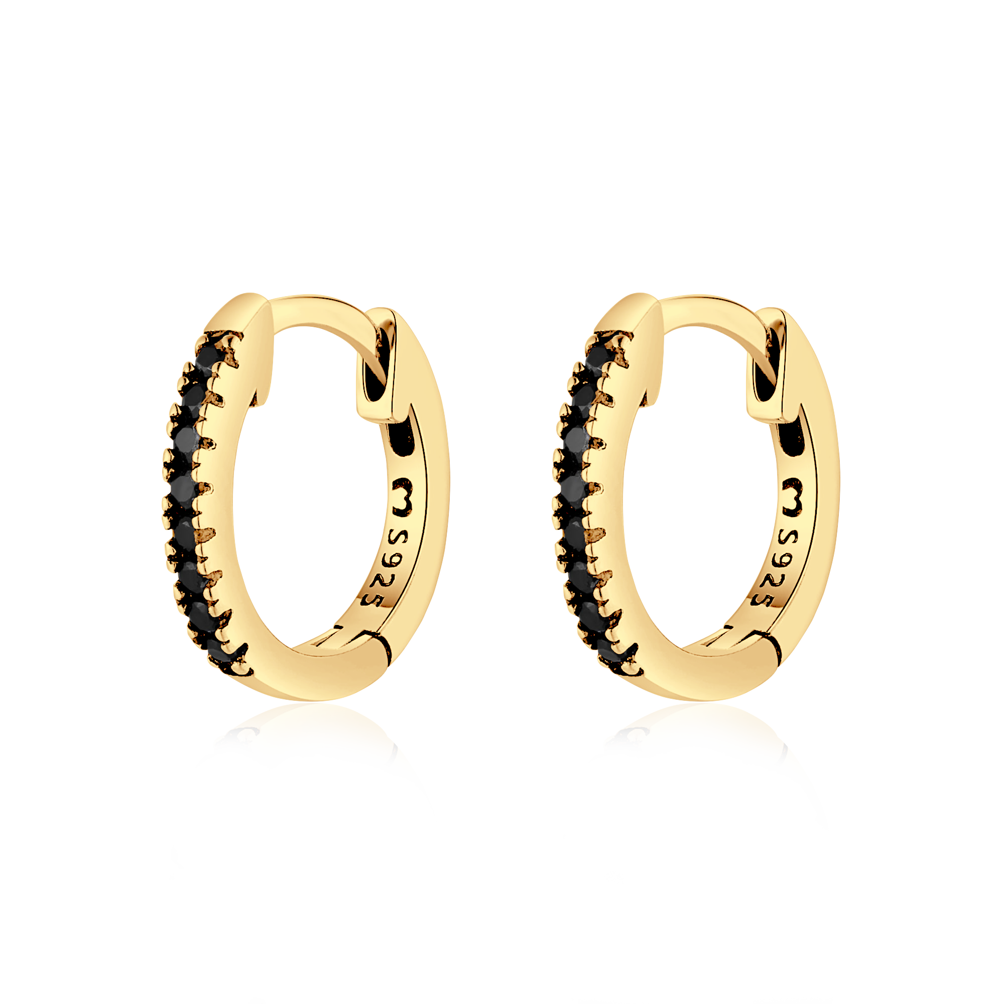 Black Intense Earrings - SophiaJewels