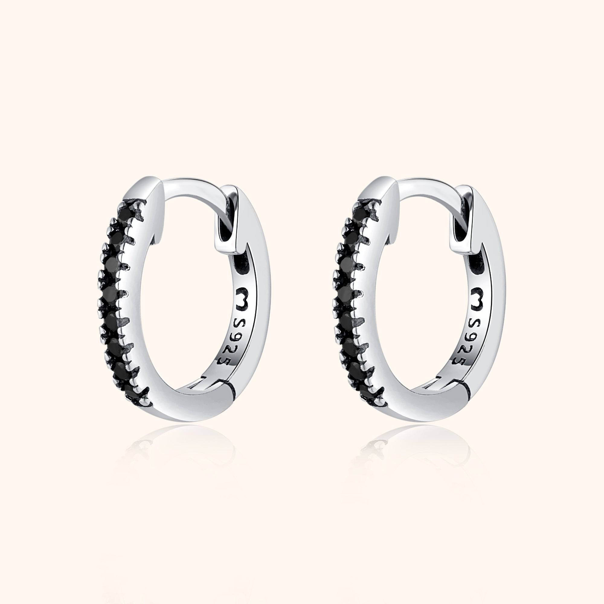 "Black Intense" Earrings - SophiaJewels