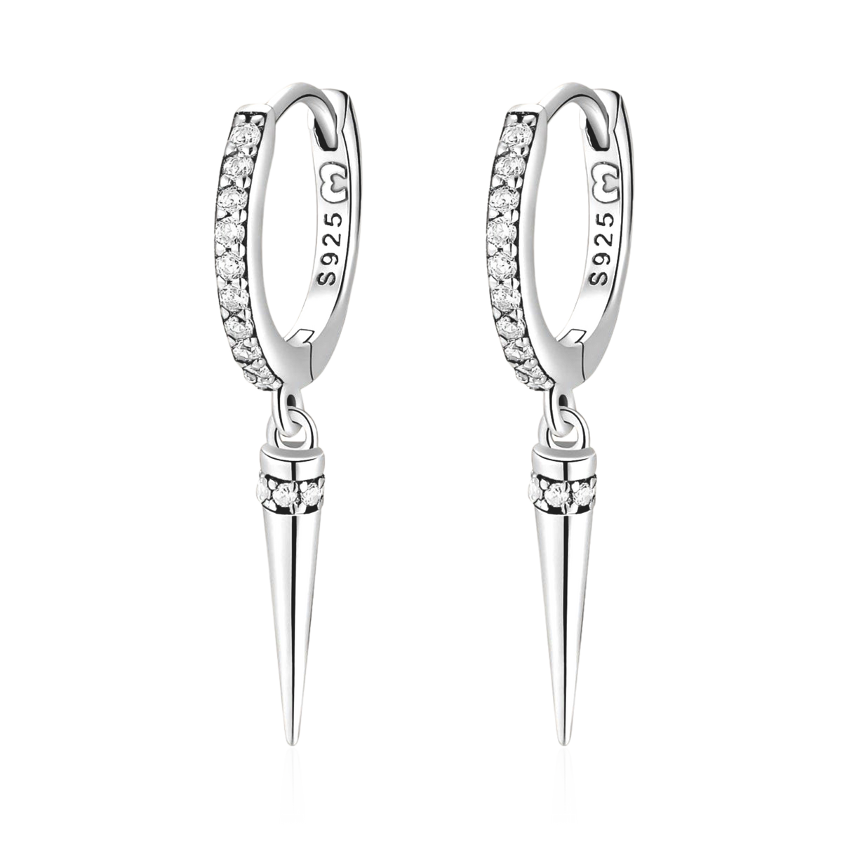 Pendulum Hoop Earrings
