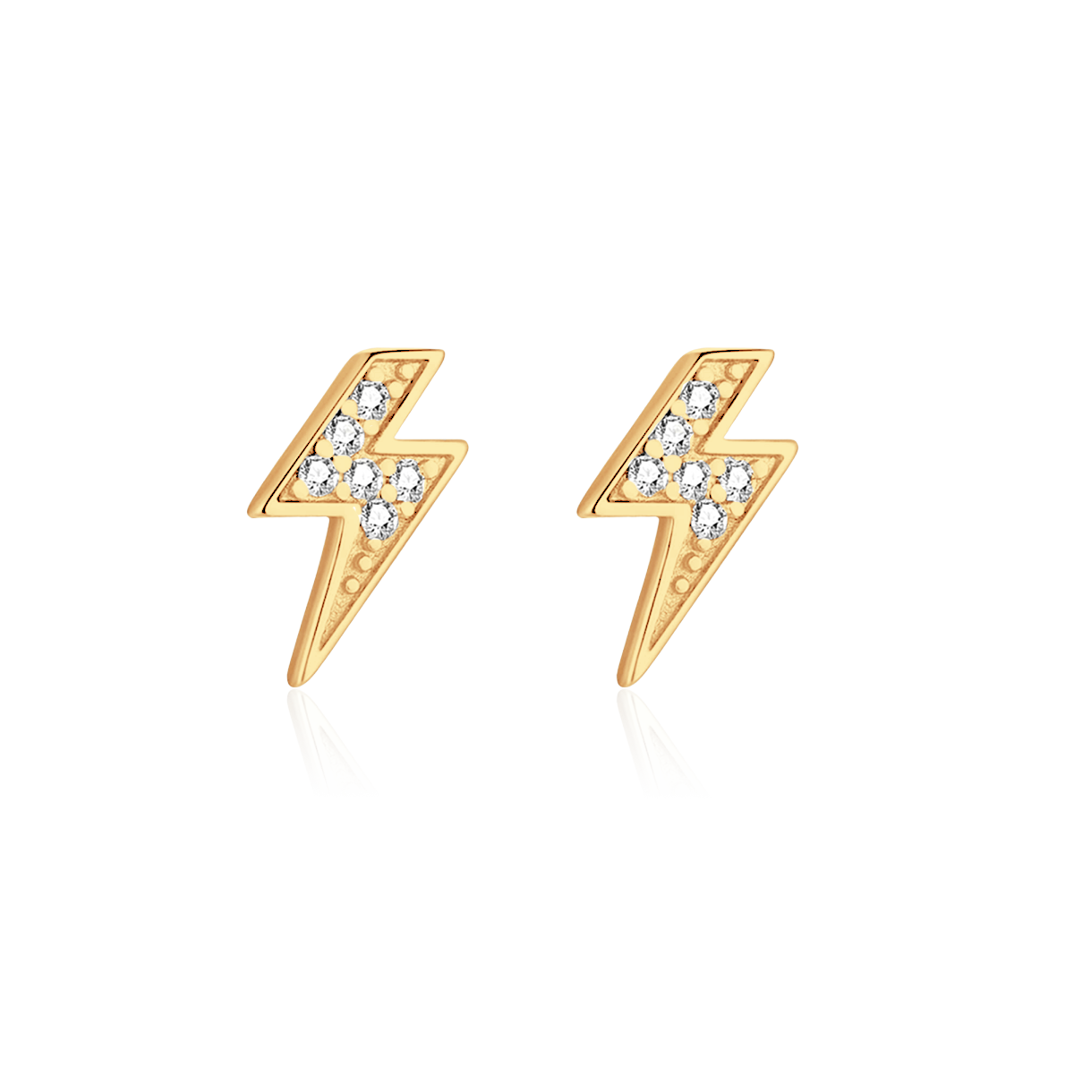 Sparkles Lightning Earrings - SophiaJewels
