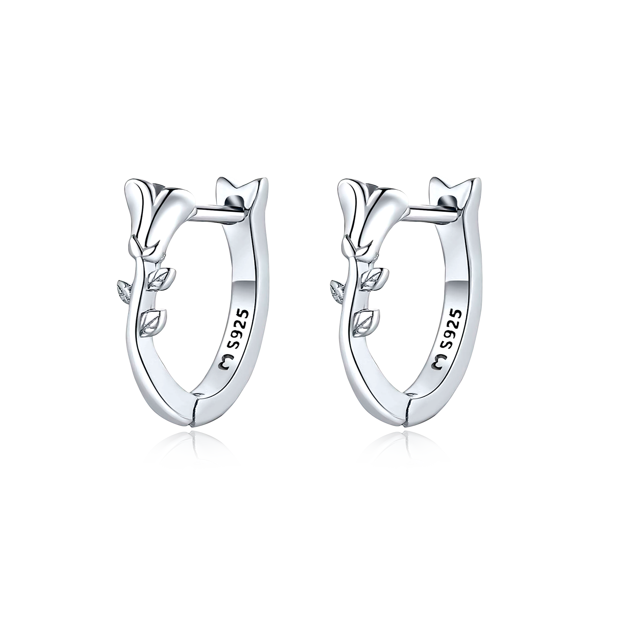 Rose Bush Earrings - SophiaJewels