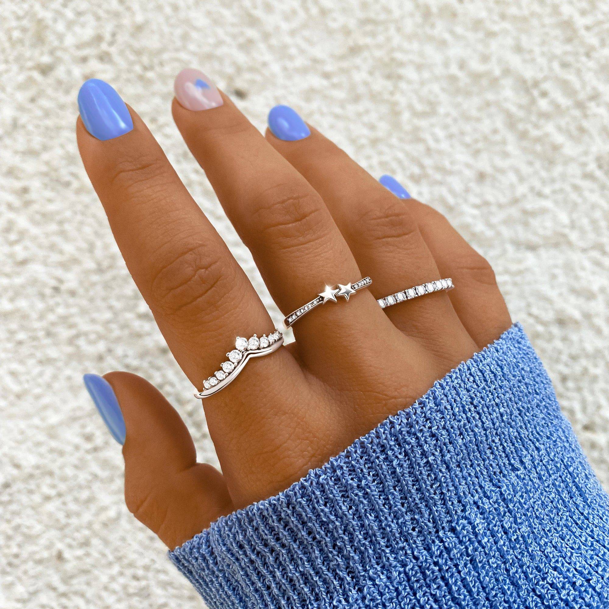 "Zirconia Crown" Ring - SophiaJewels