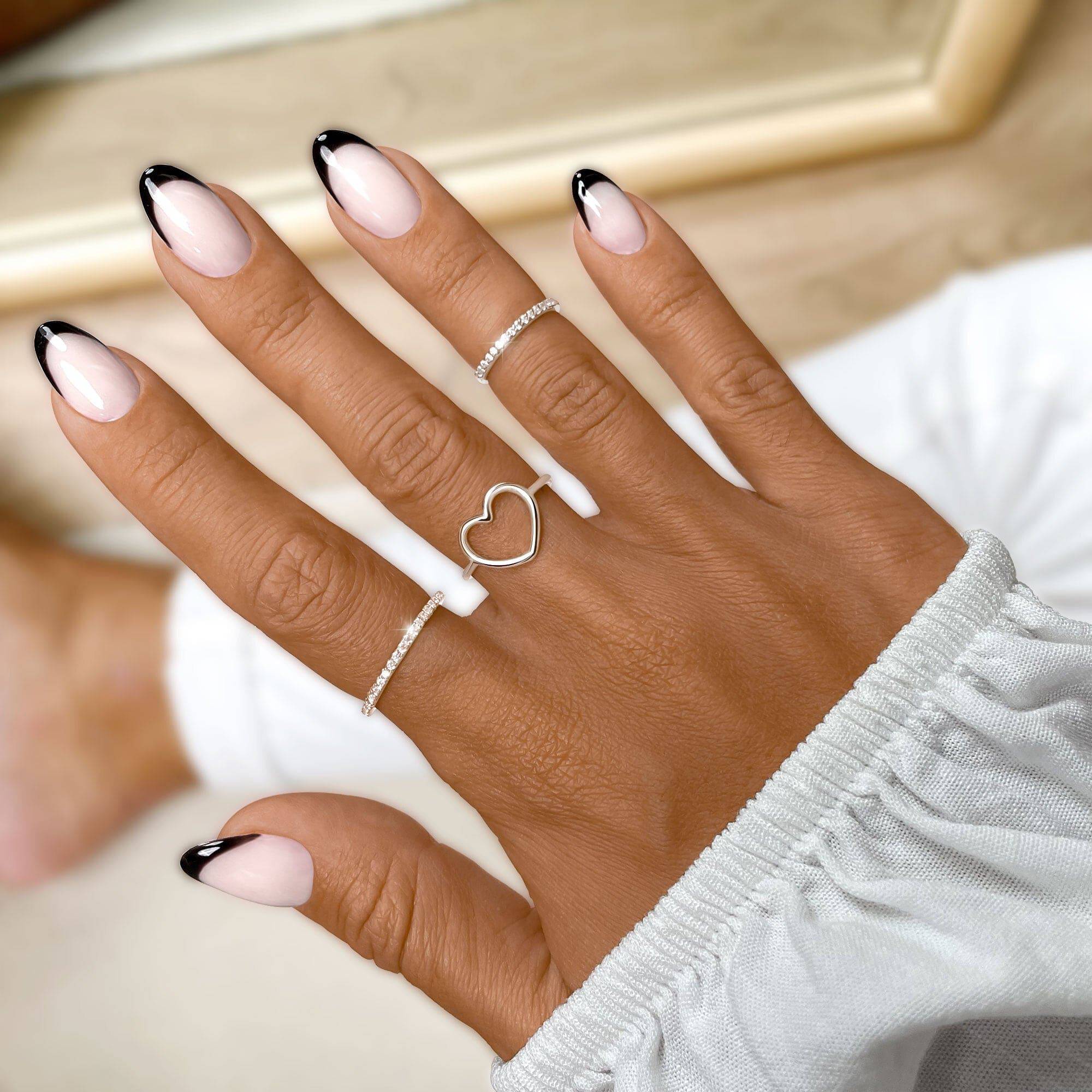 "Minimalist Heart" Ring - SophiaJewels