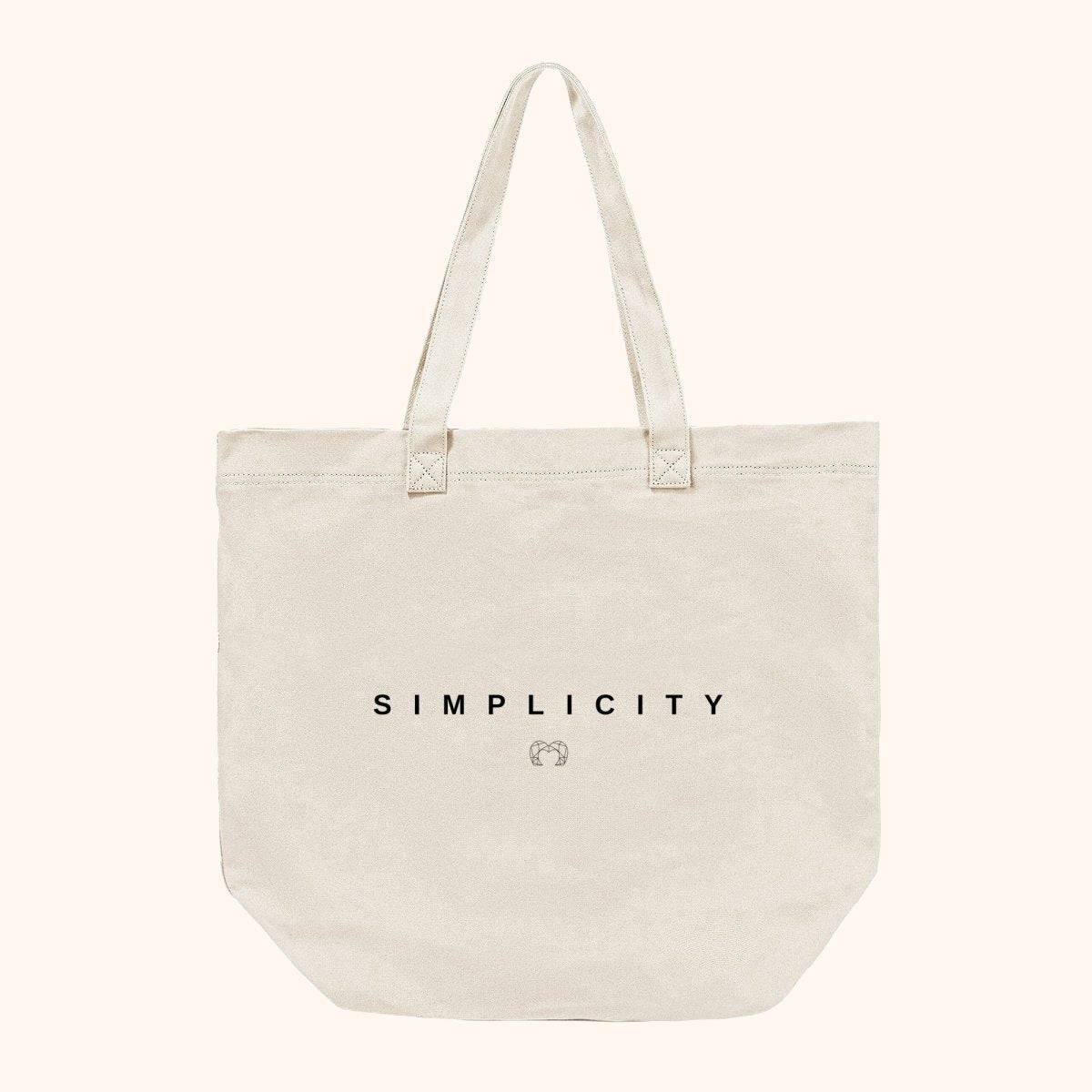 "Simplicity" Tote Bag - SophiaJewels