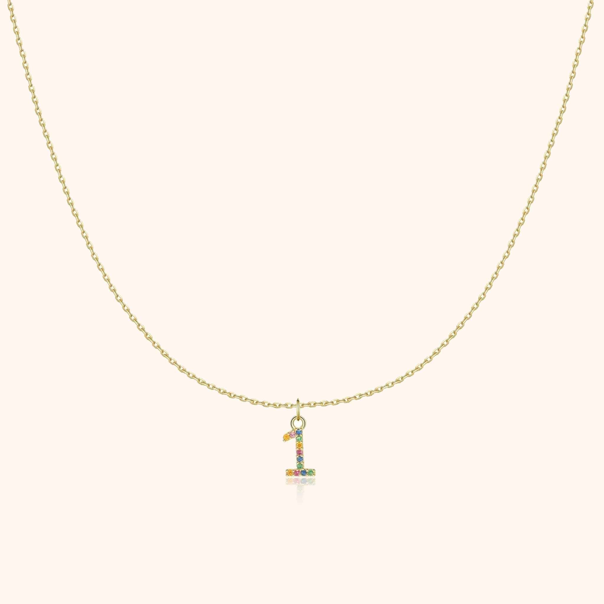 "Little Numbers" Necklace - SophiaJewels