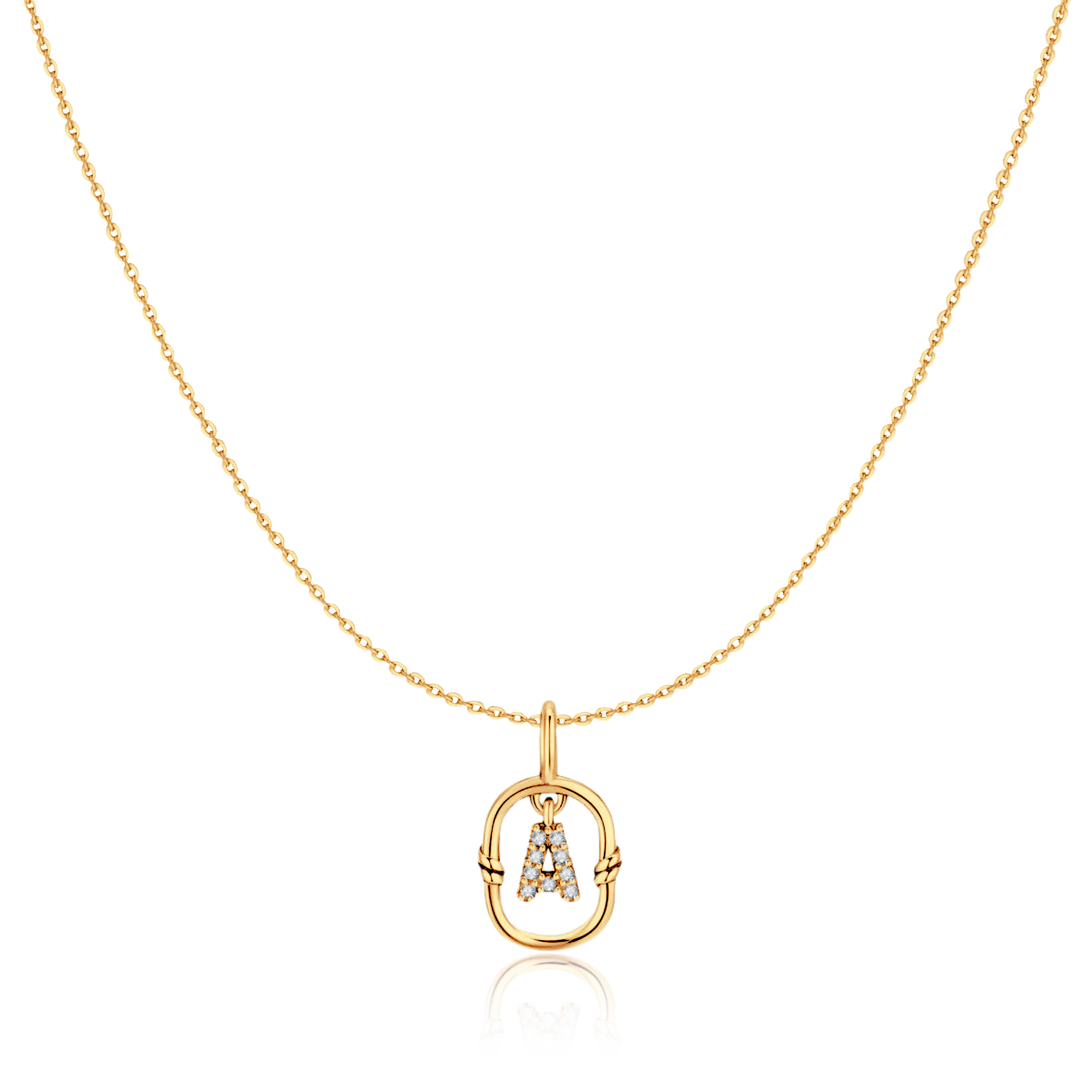 Initial Brightness Necklace - SophiaJewels