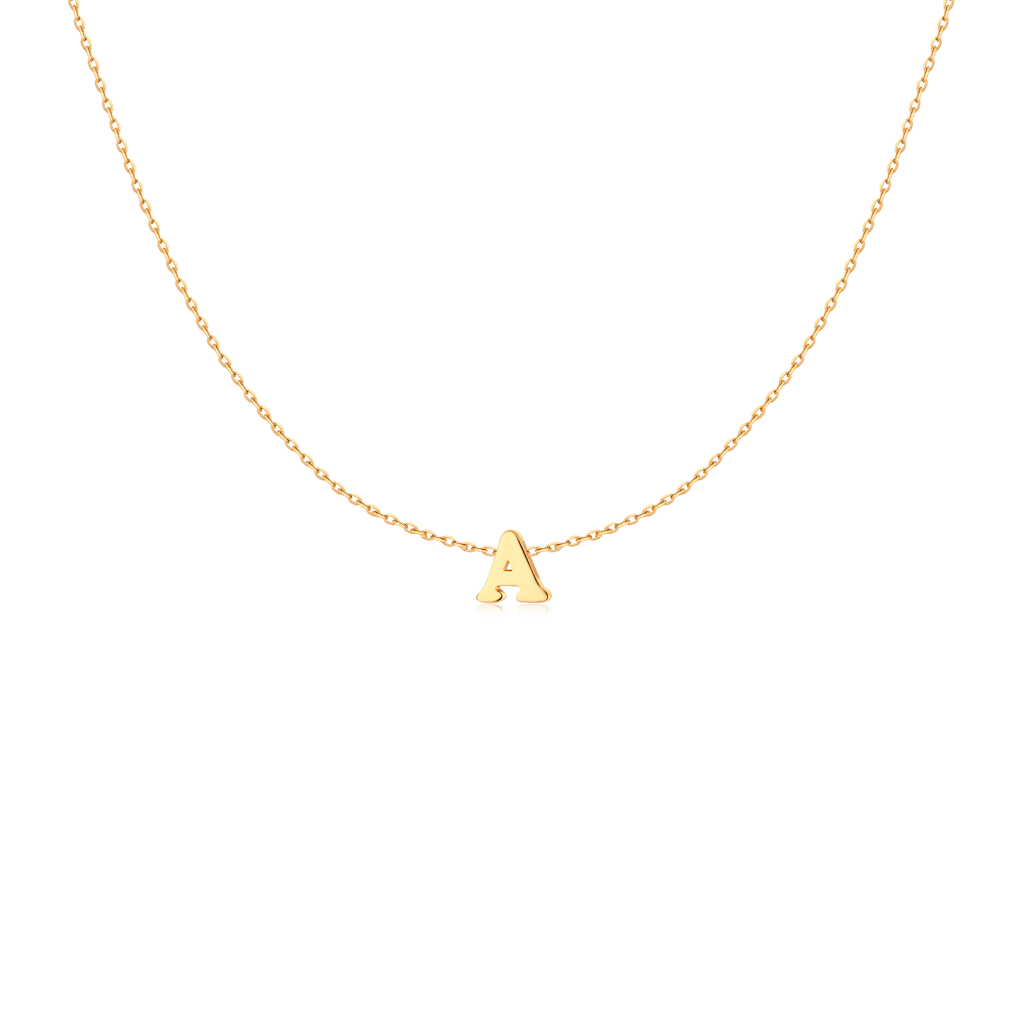 Capital Letter Necklace - SophiaJewels
