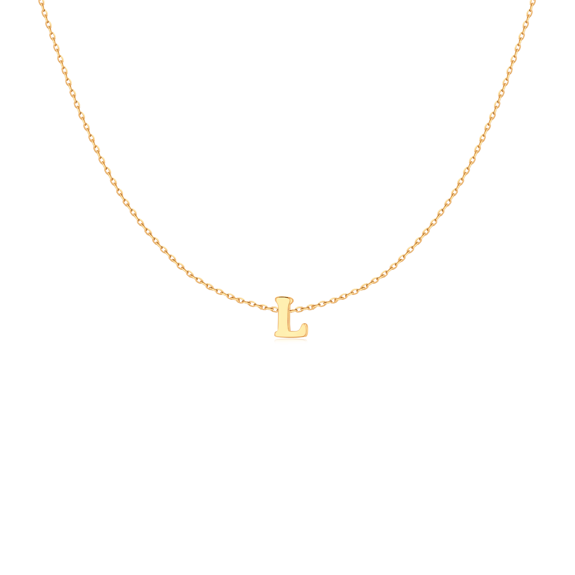 Capital Letter Necklace - SophiaJewels