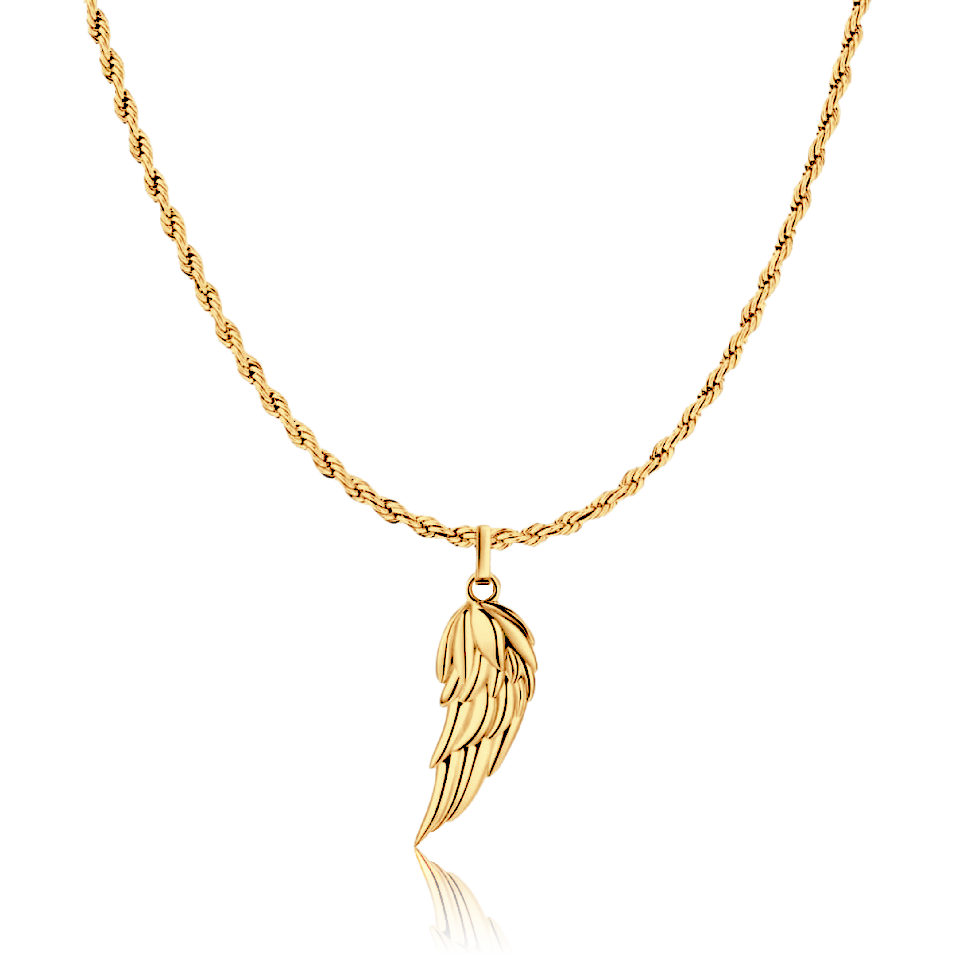 Wing BRAVE Men's Necklace - SophiaJewels