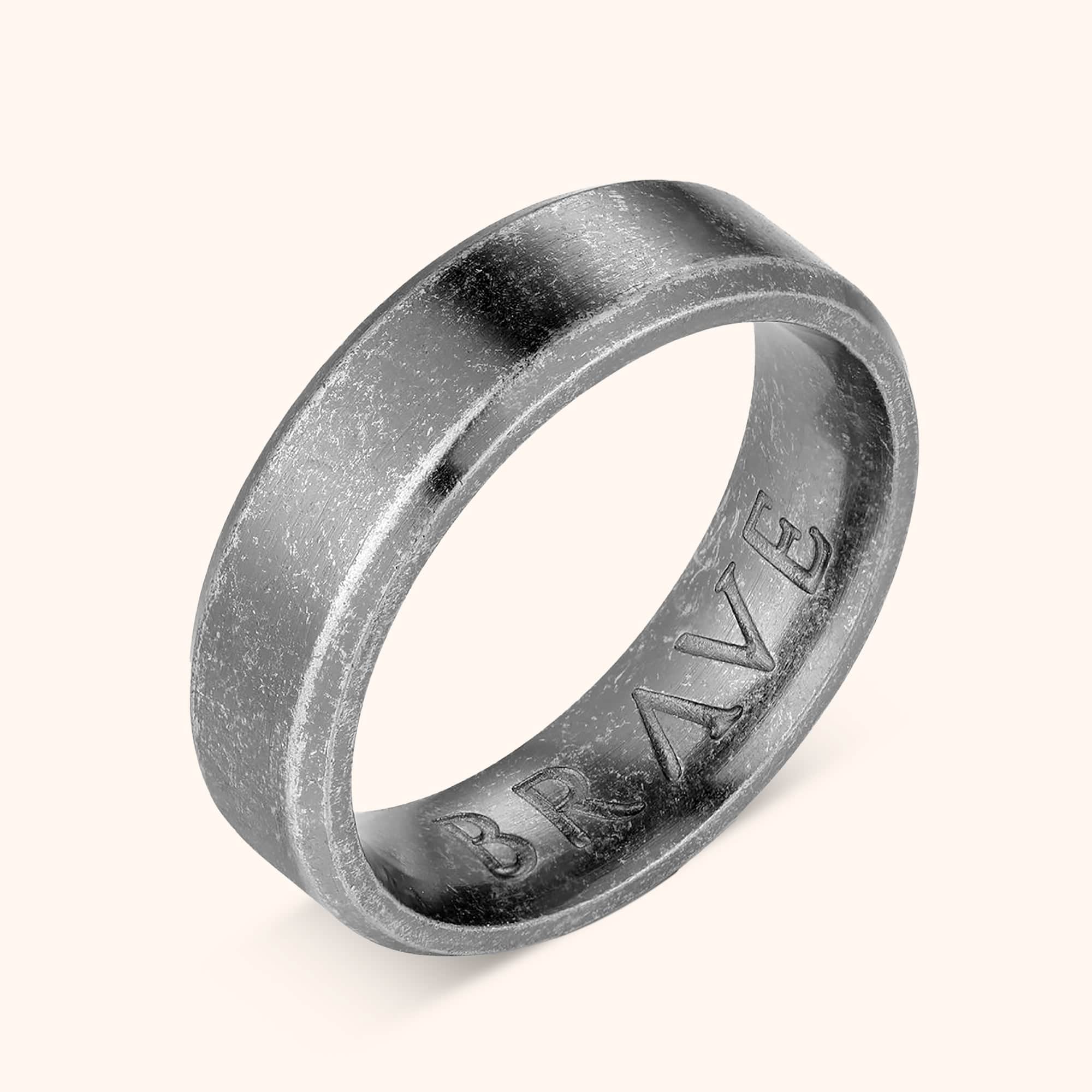 "Smoke" BRAVE Men's Ring - SophiaJewels