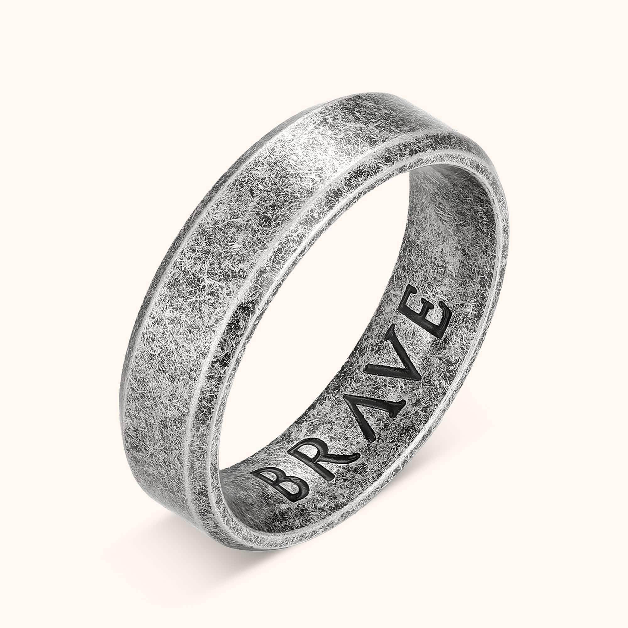 "Smoke" BRAVE Men's Ring - SophiaJewels