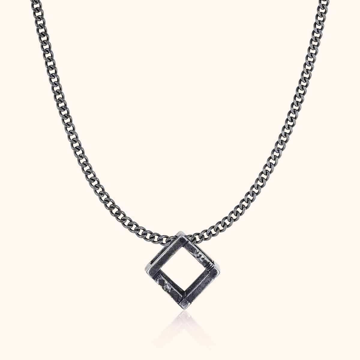 Rhombus BRAVE Men's Necklace