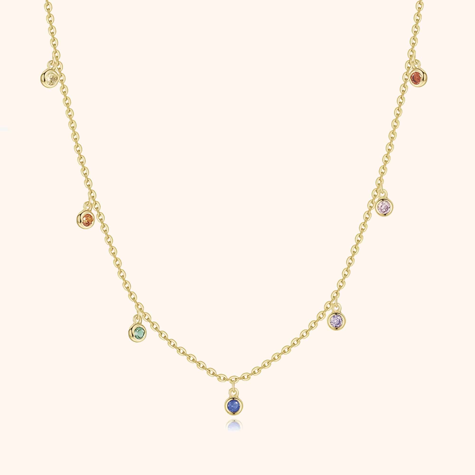 "Sparkling Colours" Necklace - SophiaJewels