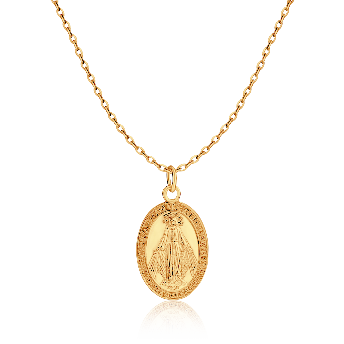 Virgin Mary Necklace