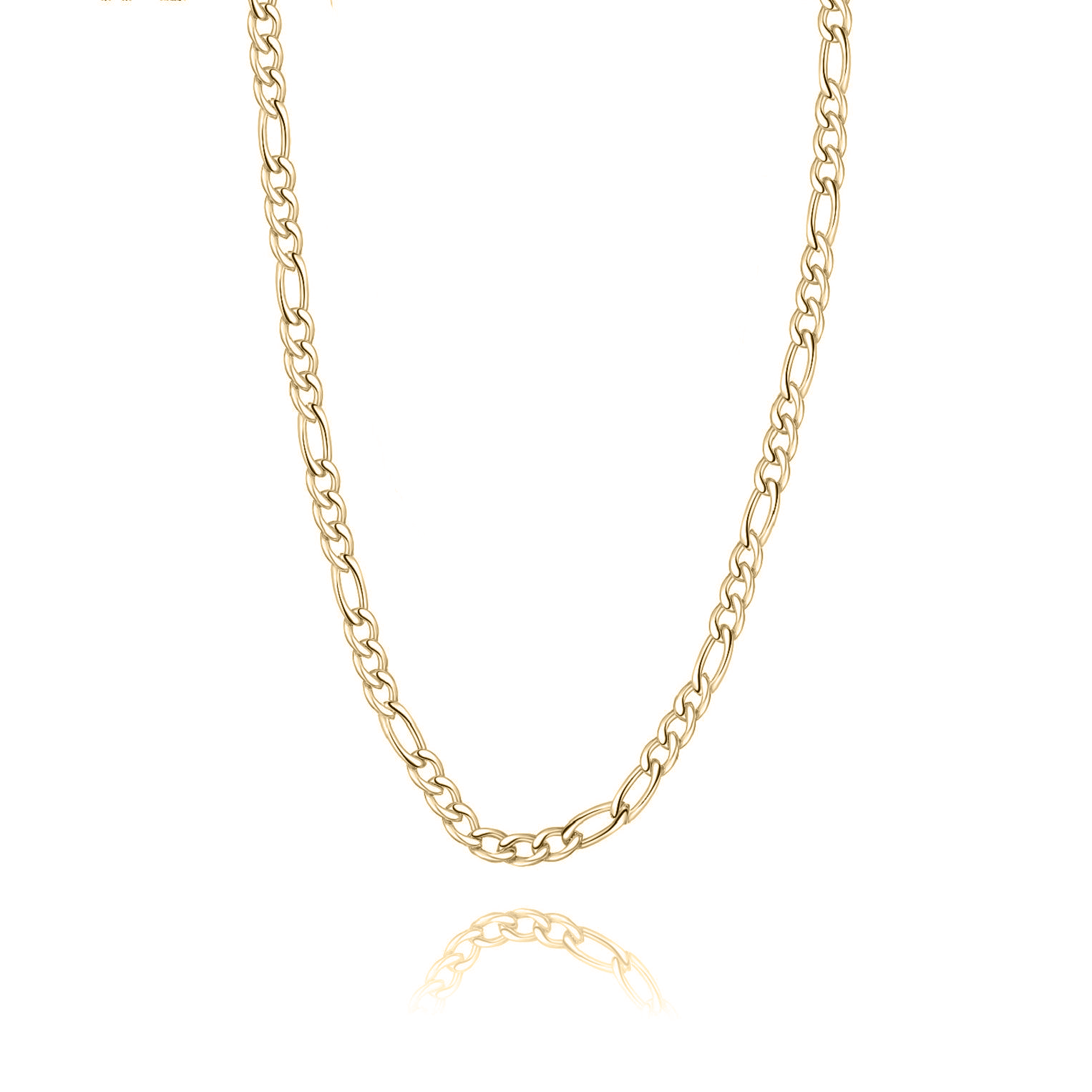 "Figaro Double" Chain Necklace - SophiaJewels