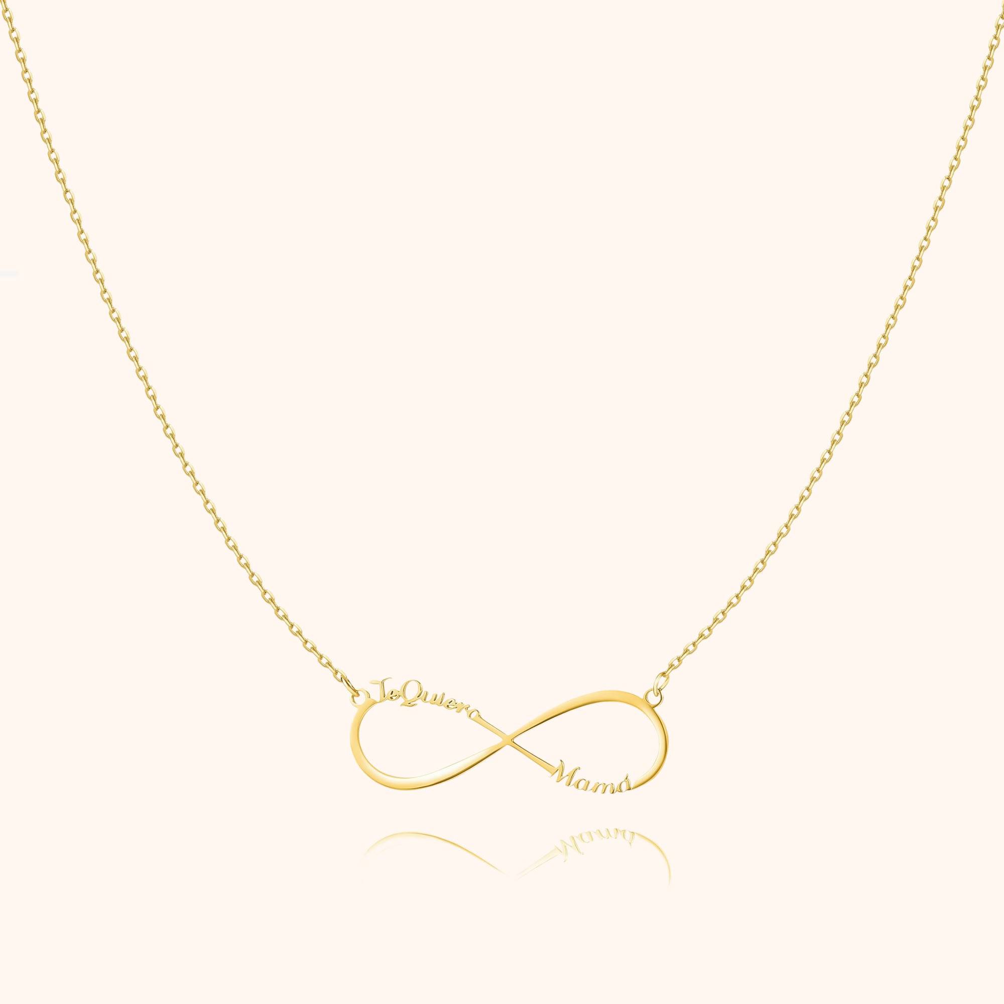 "Love u Mom" Necklace - SophiaJewels