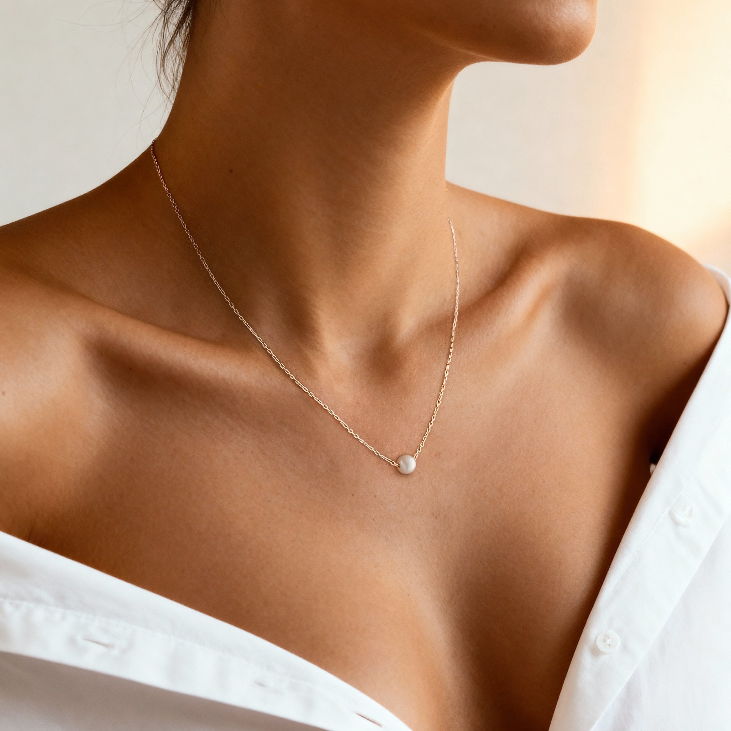 Sea Pearl Necklace - SophiaJewels