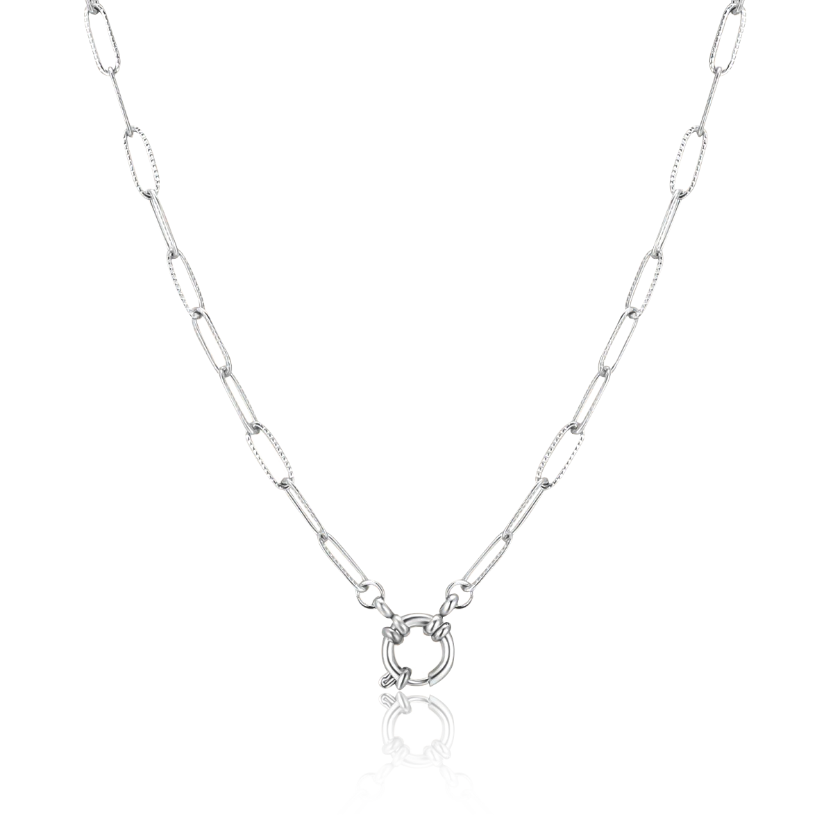 Prisoner Circle Necklace - SophiaJewels