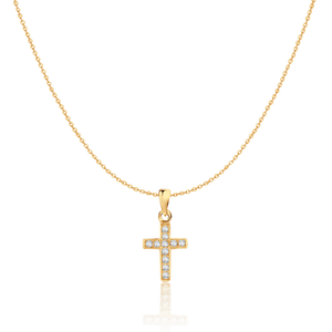 Luminous Cross Necklace