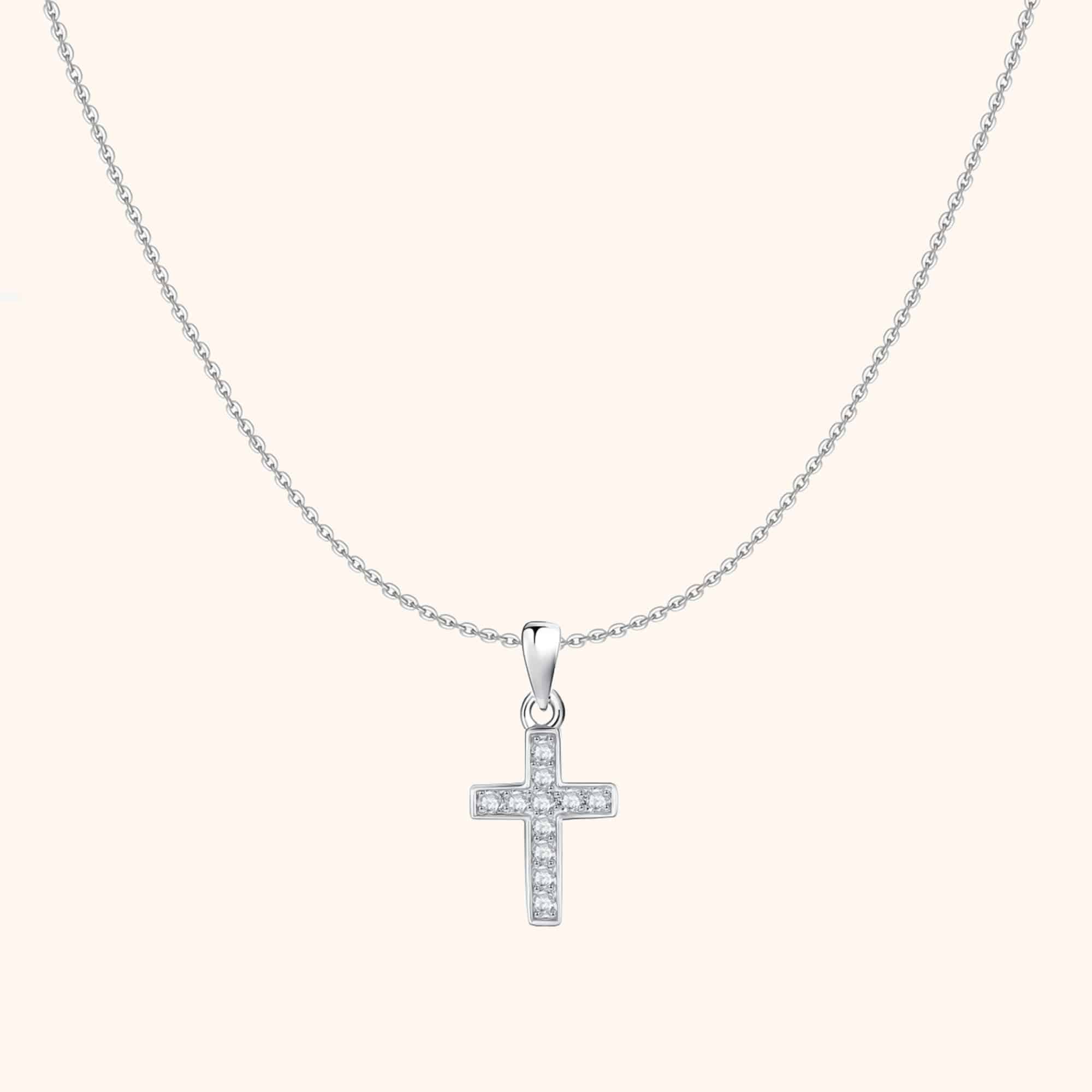 "Luminous Cross" Necklace - SophiaJewels