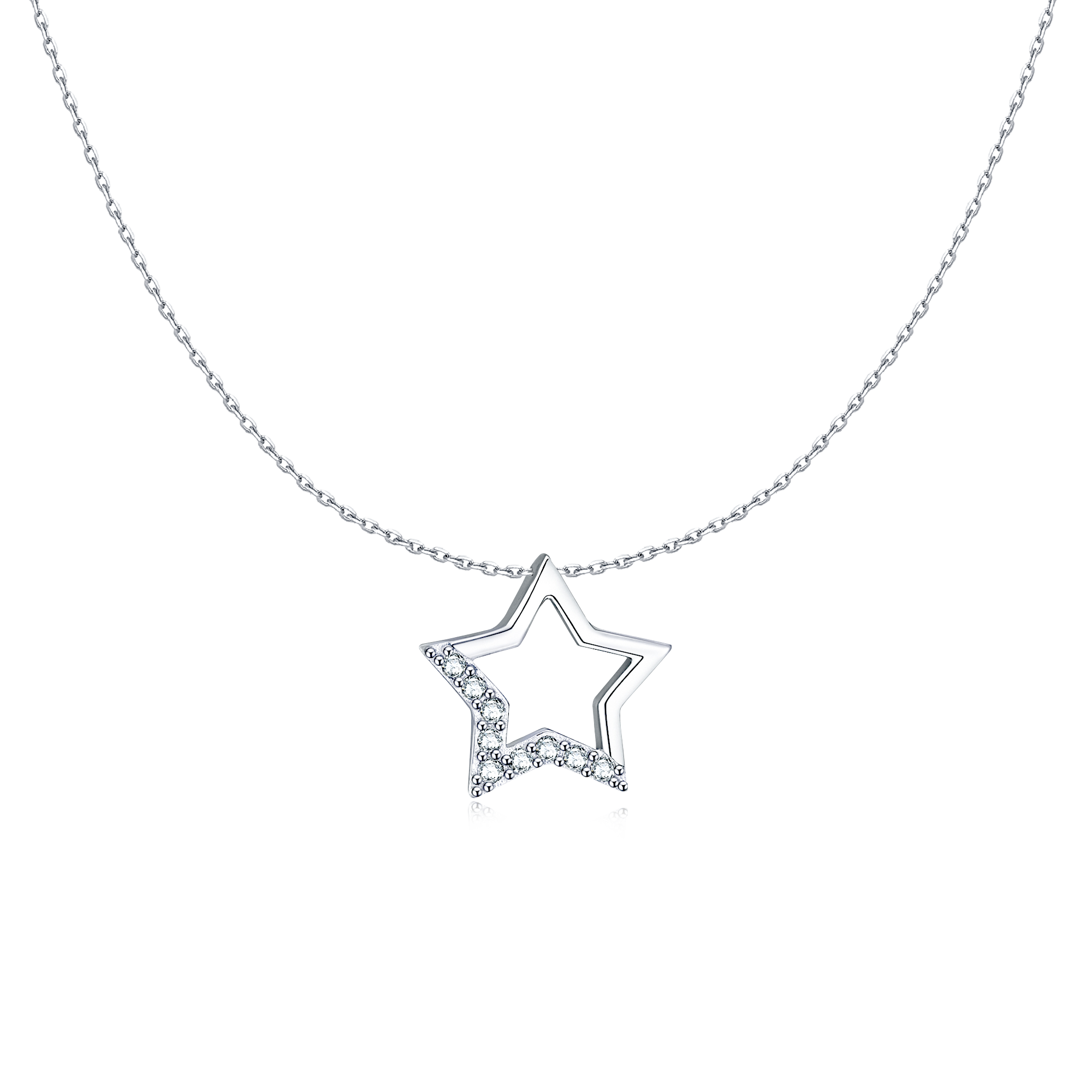 Pentagonal Star Necklace - SophiaJewels