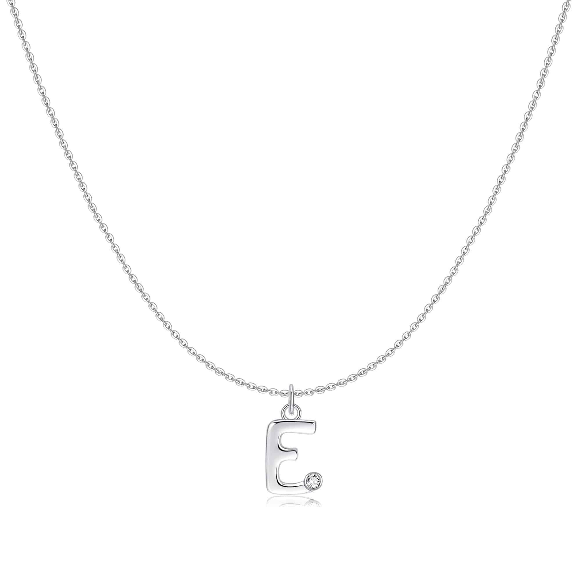 "Initial Glitter" Necklace - SophiaJewels