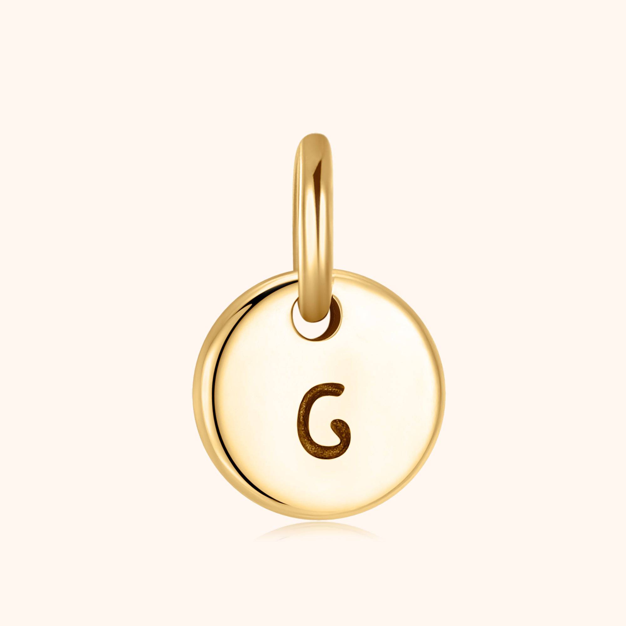 Charm (Necklace and Earrings) - Mini Initials - SophiaJewels