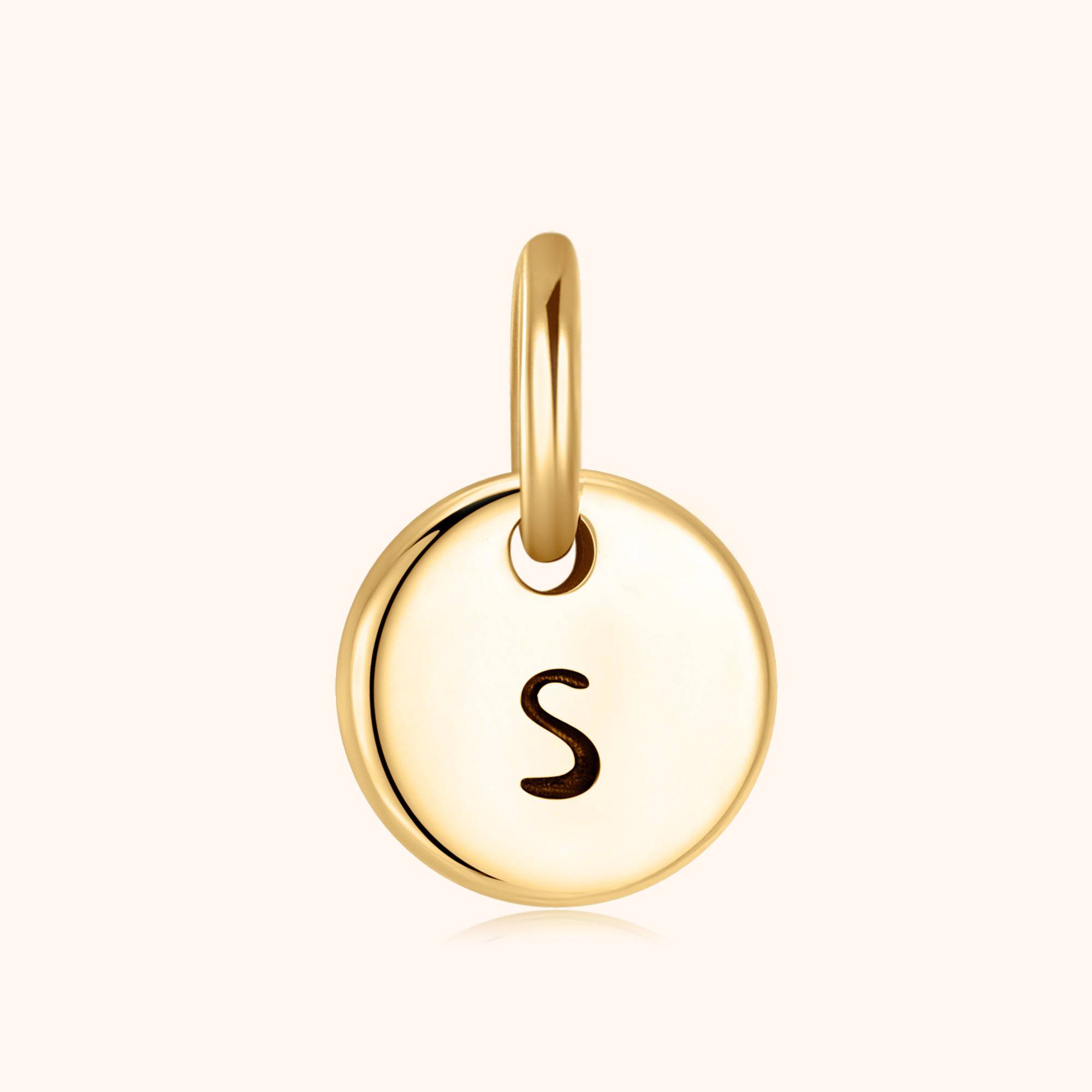 Charm (Necklace and Earrings) - Mini Initials - SophiaJewels