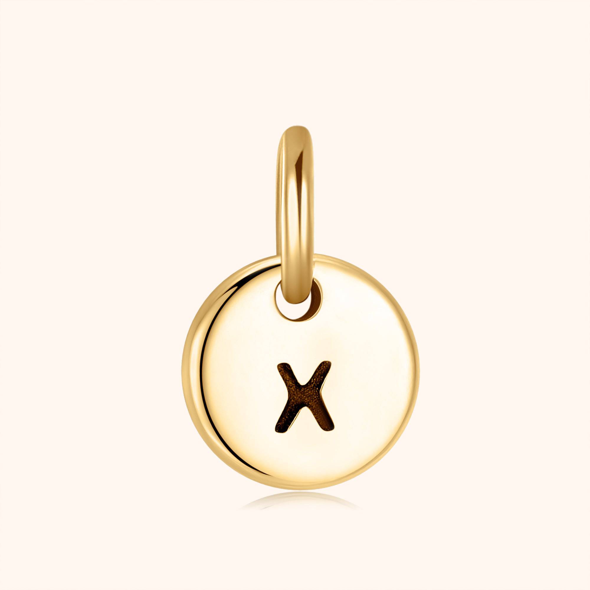 Charm (Necklace and Earrings) - Mini Initials - SophiaJewels