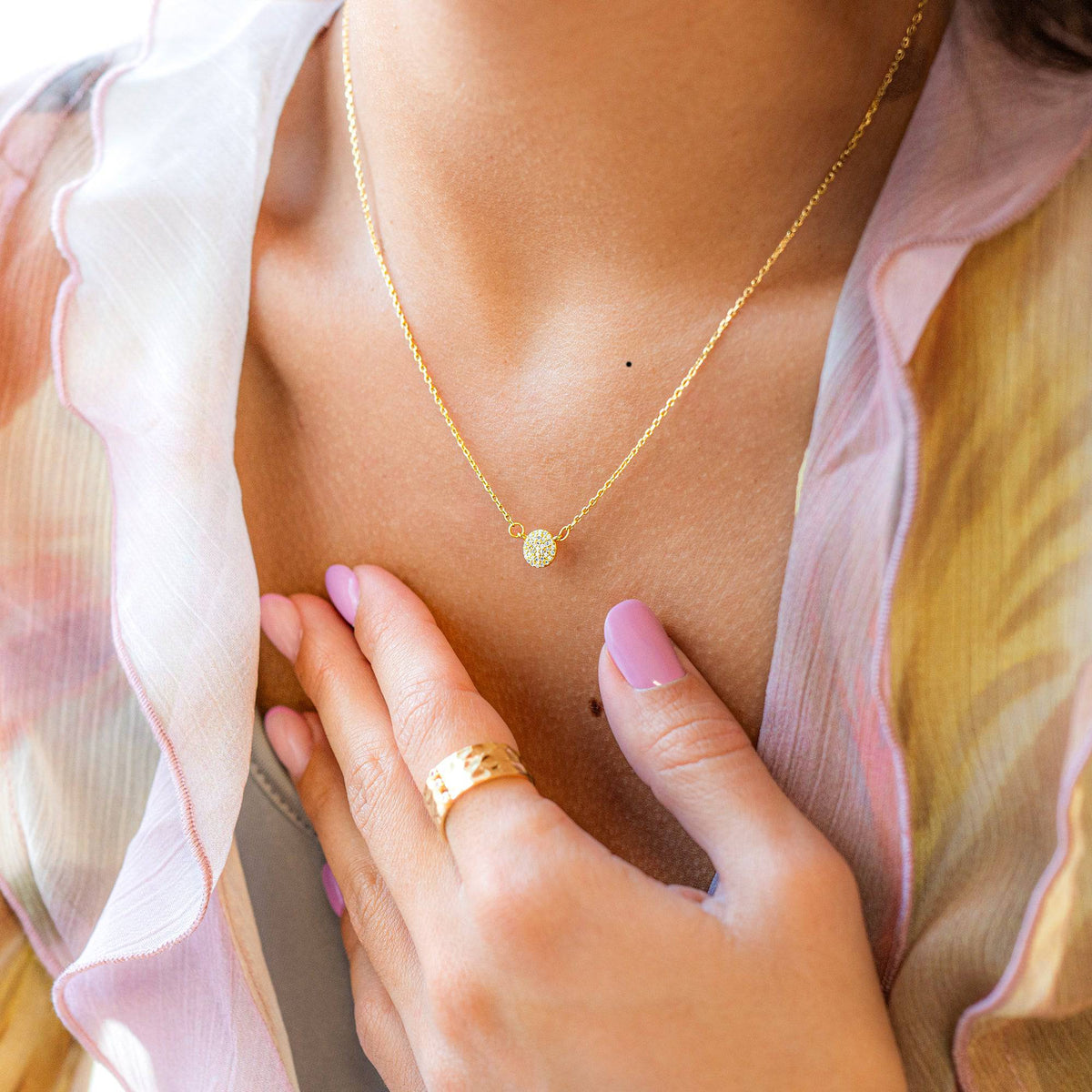 Spark Cyclone Necklace