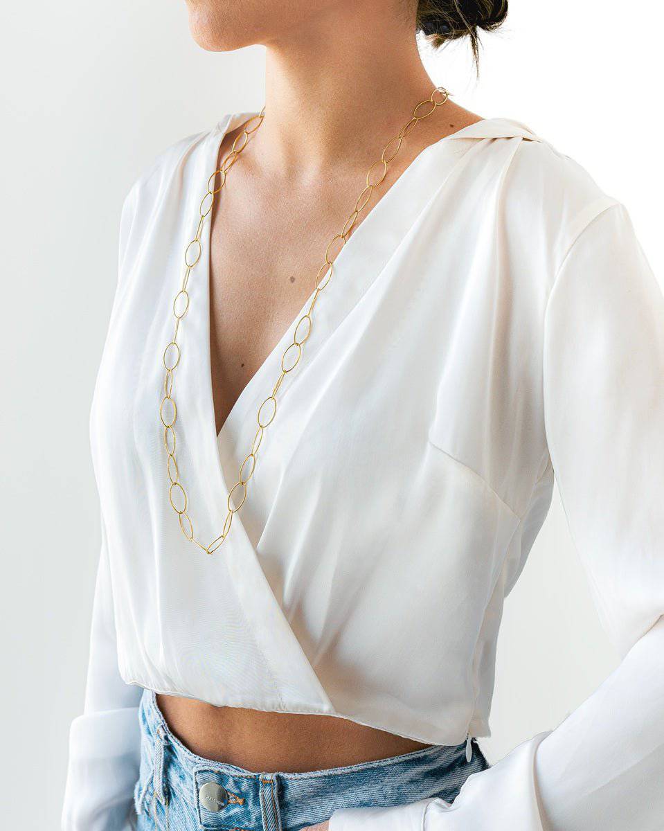 Ovals Necklace - SophiaJewels