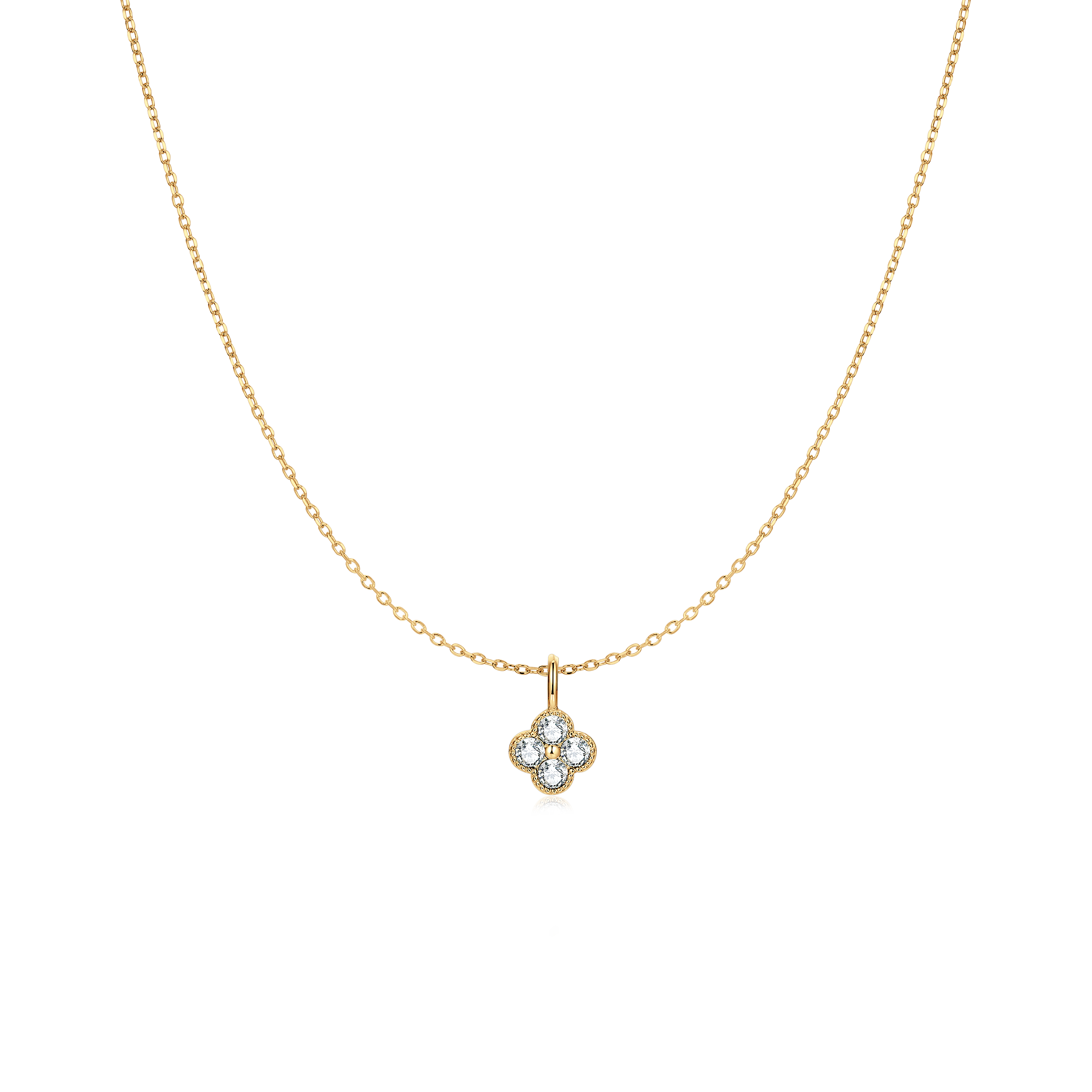 Country Flower Necklace - SophiaJewels