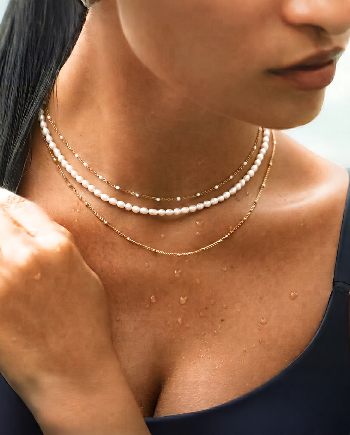 Pearlescent Necklace