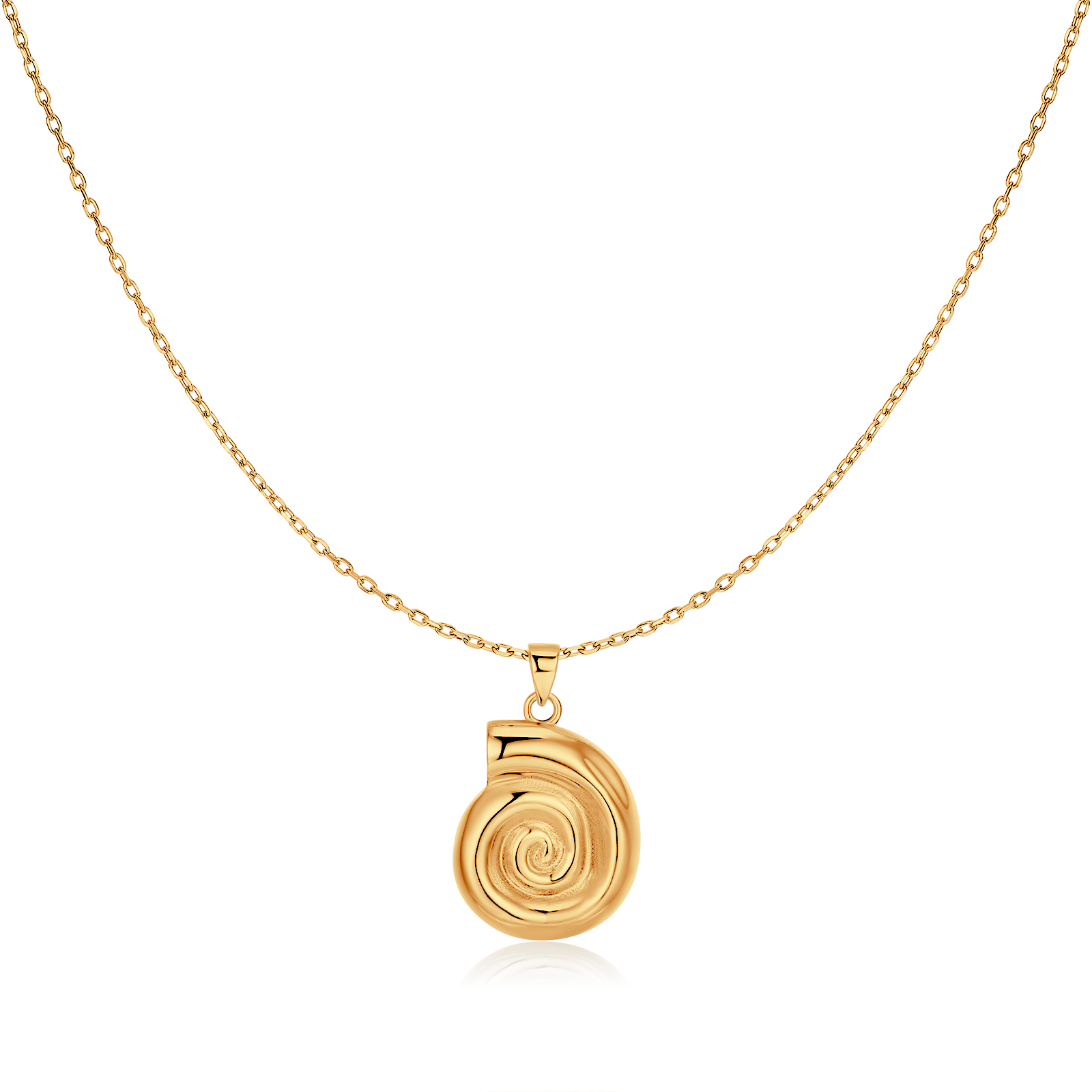 Curled Necklace - SophiaJewels