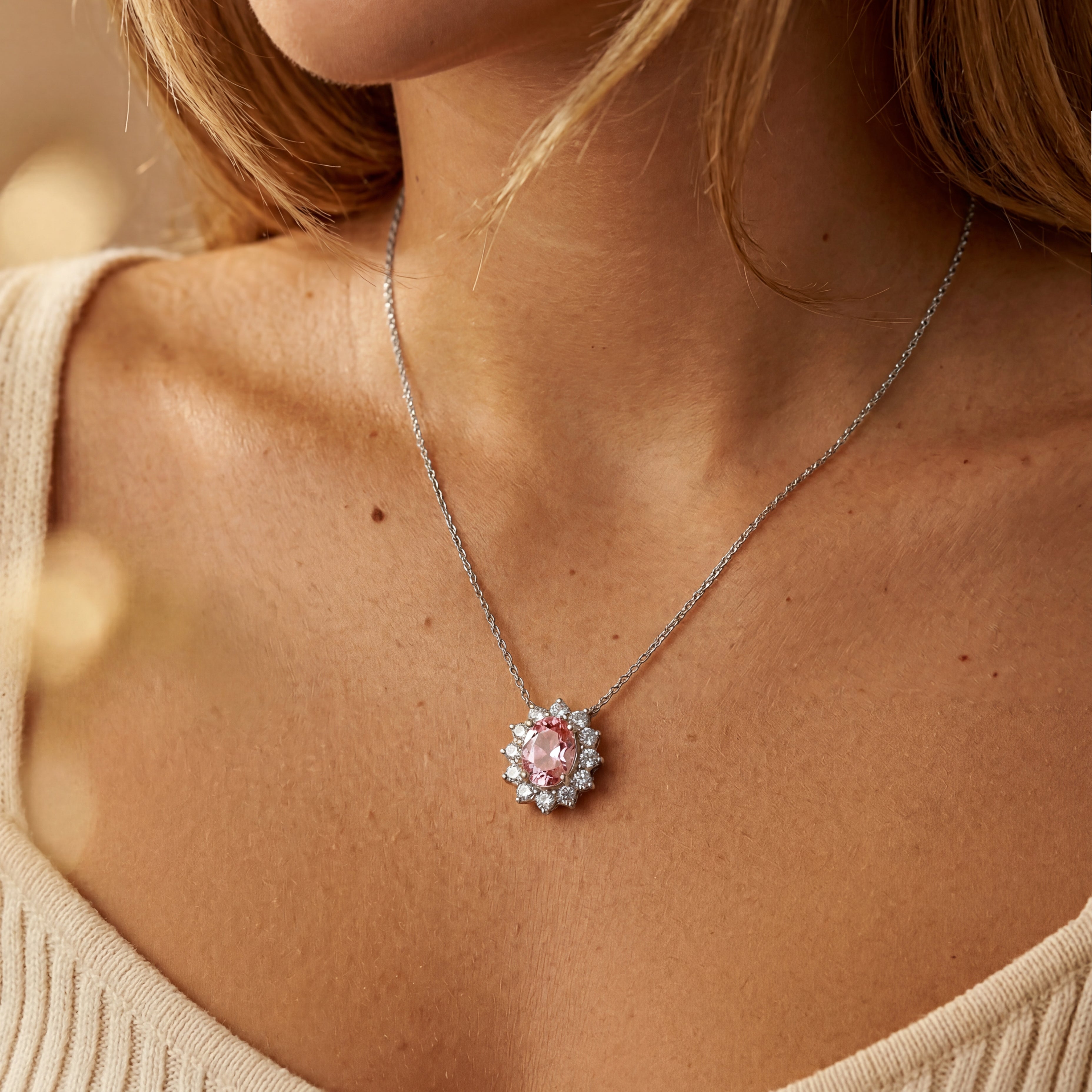 Precious Zirconia Necklace