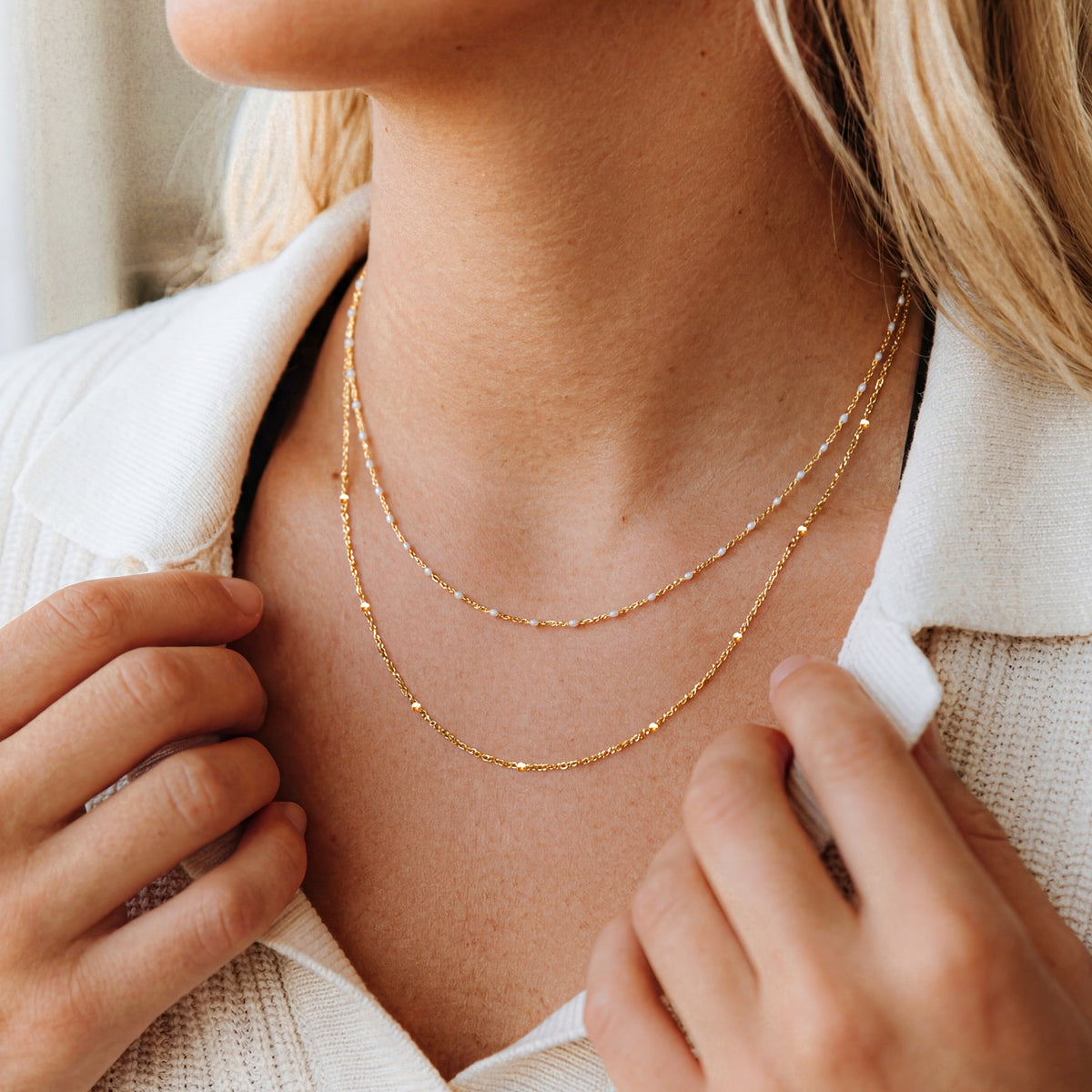 Double Chain Necklace