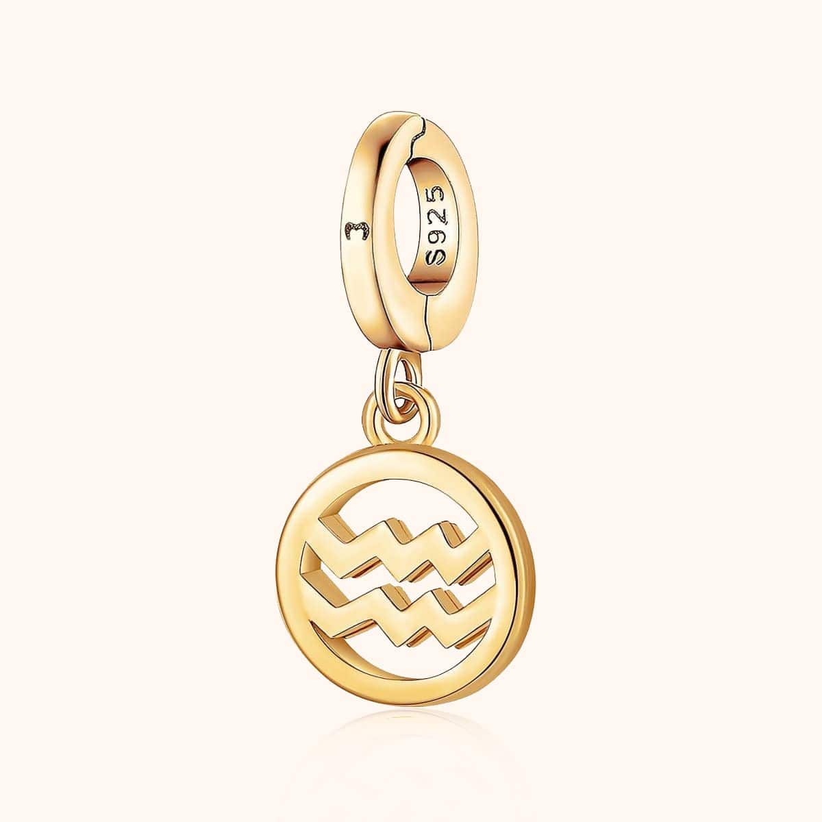 Circular Zodiac Charm - SophiaJewels