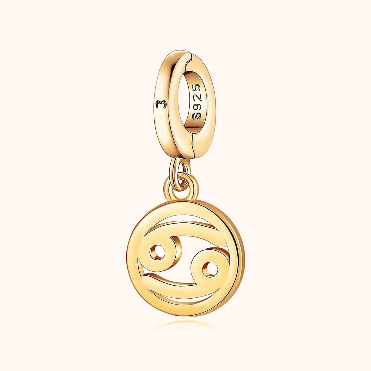 Circular Zodiac Charm - SophiaJewels