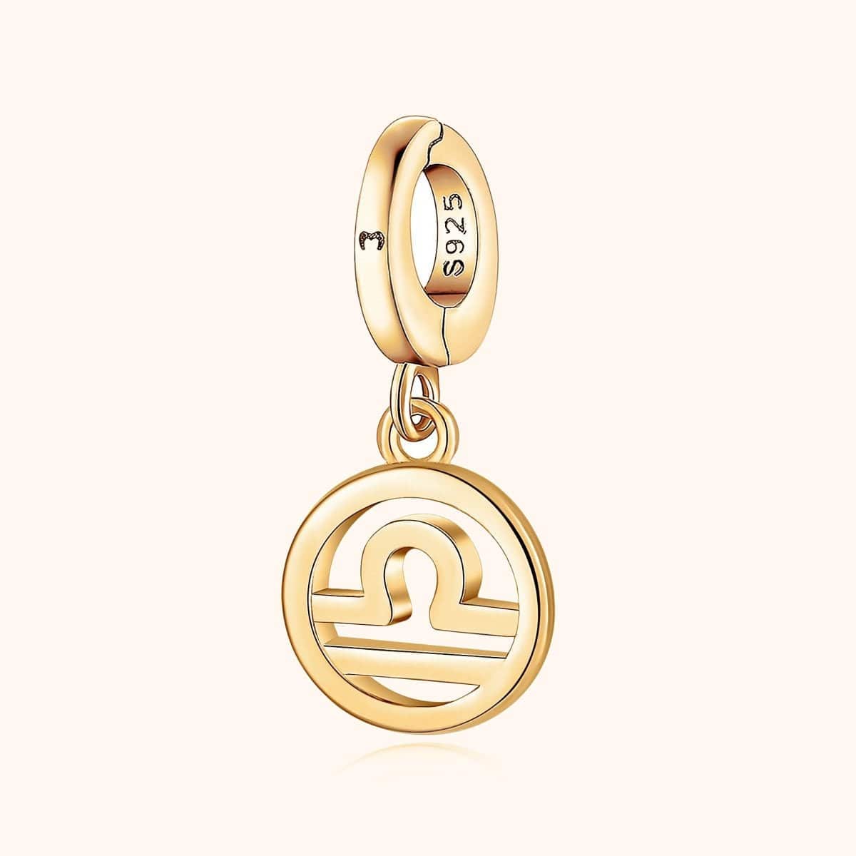 Circular Zodiac Charm - SophiaJewels