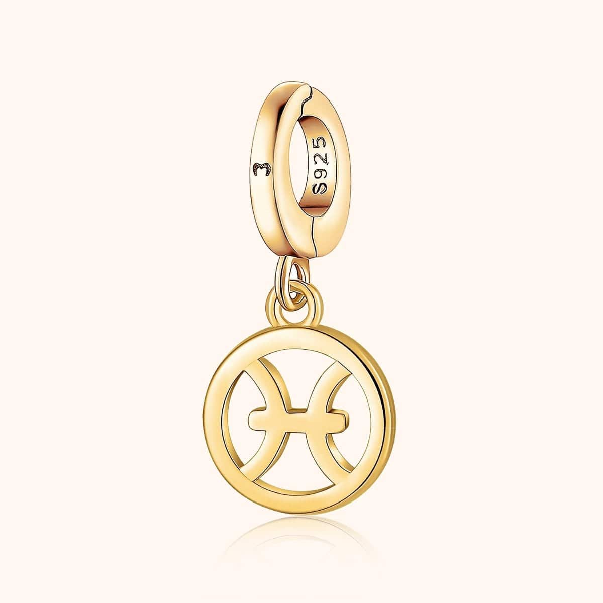 Circular Zodiac Charm - SophiaJewels