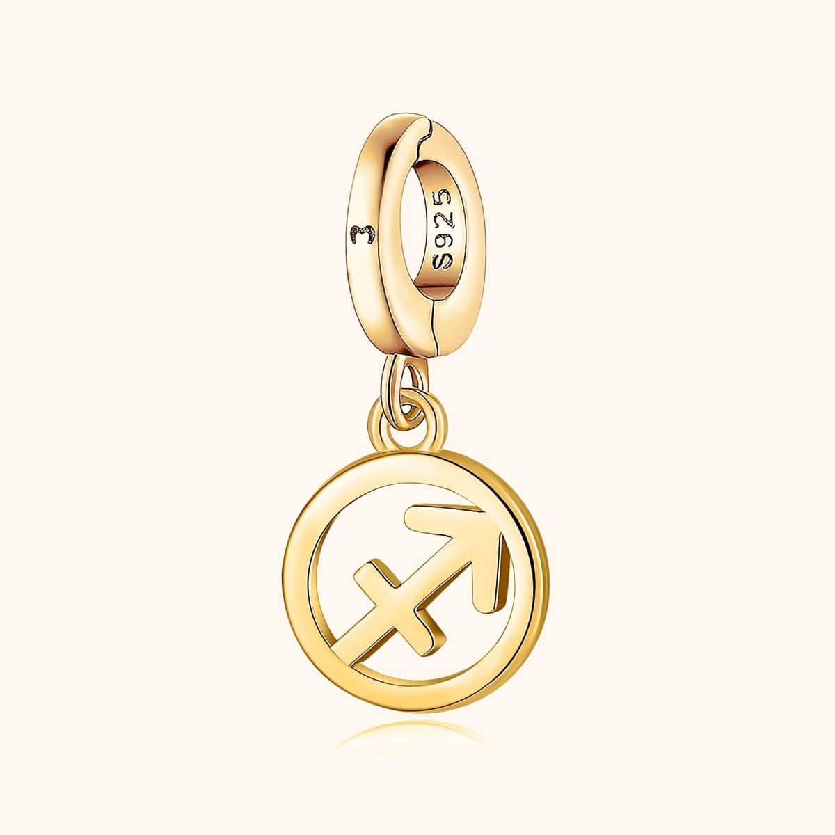 Circular Zodiac Charm - SophiaJewels