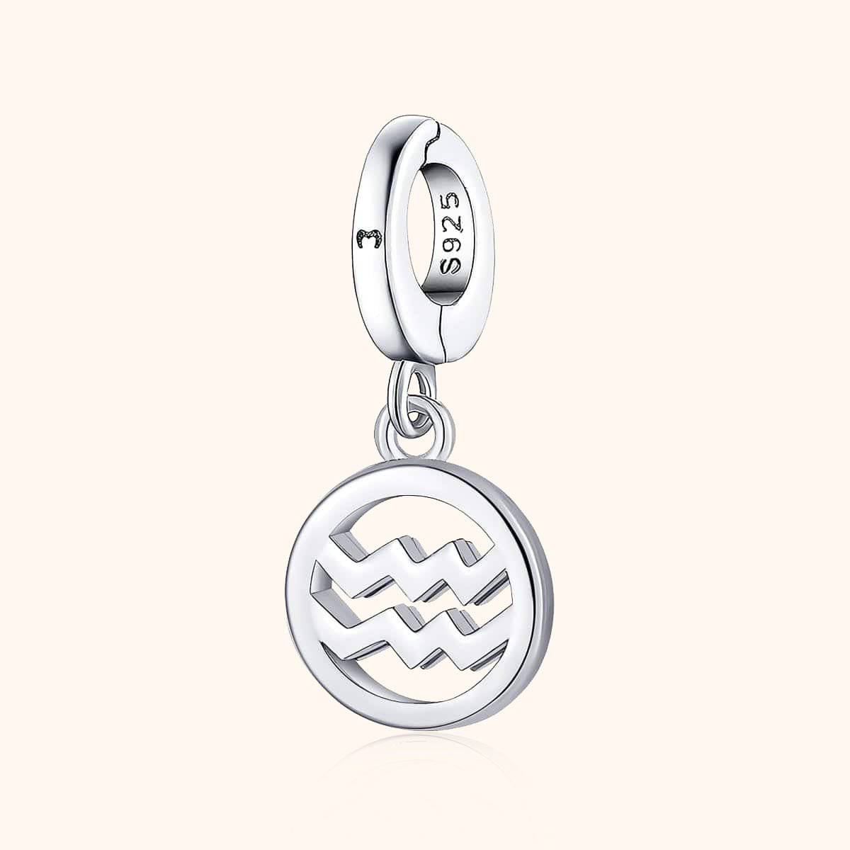 Circular Zodiac Charm - SophiaJewels