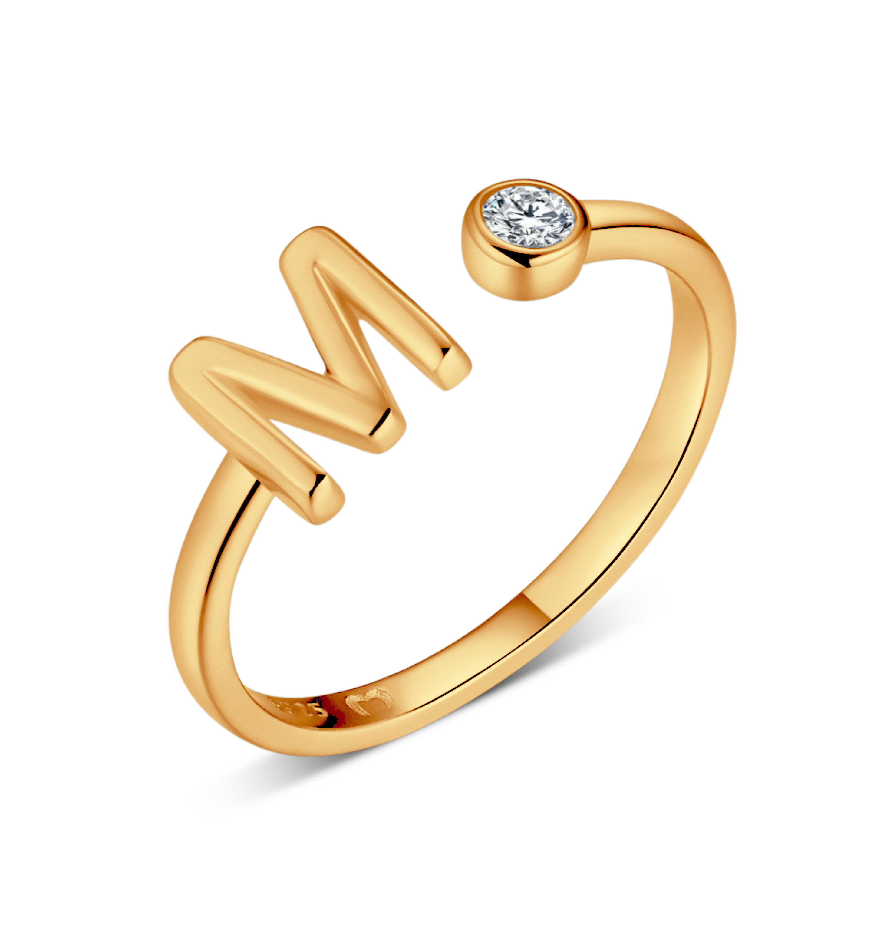 Top Letter Ring