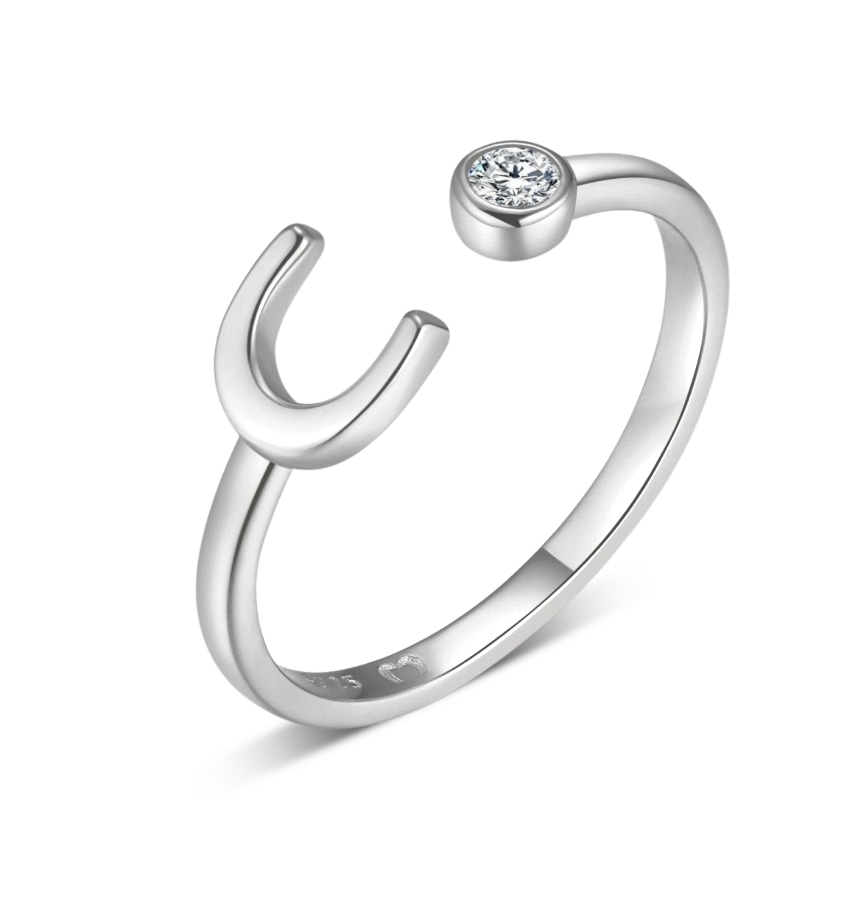 Top Letter Ring