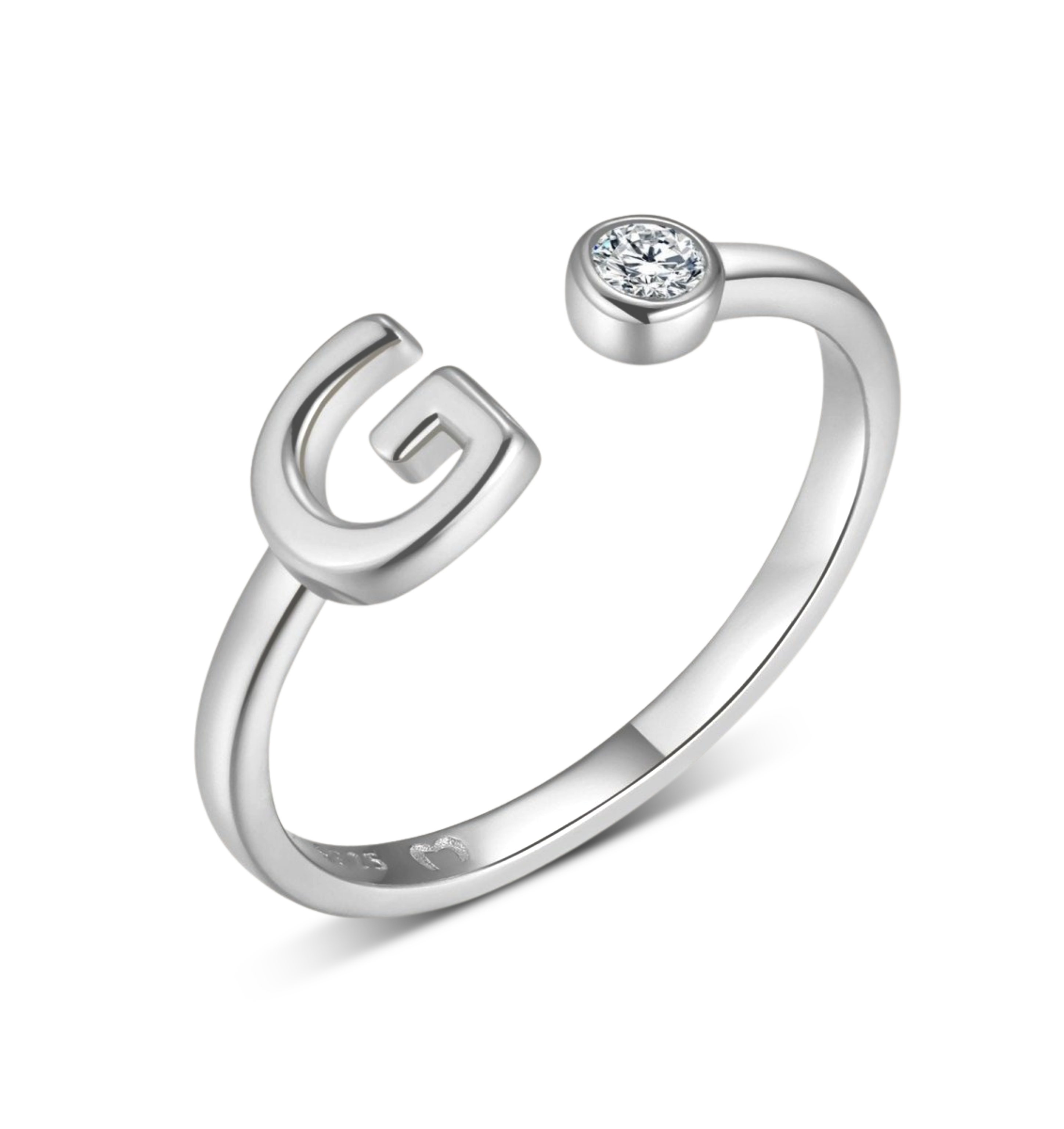 Top Letter Ring