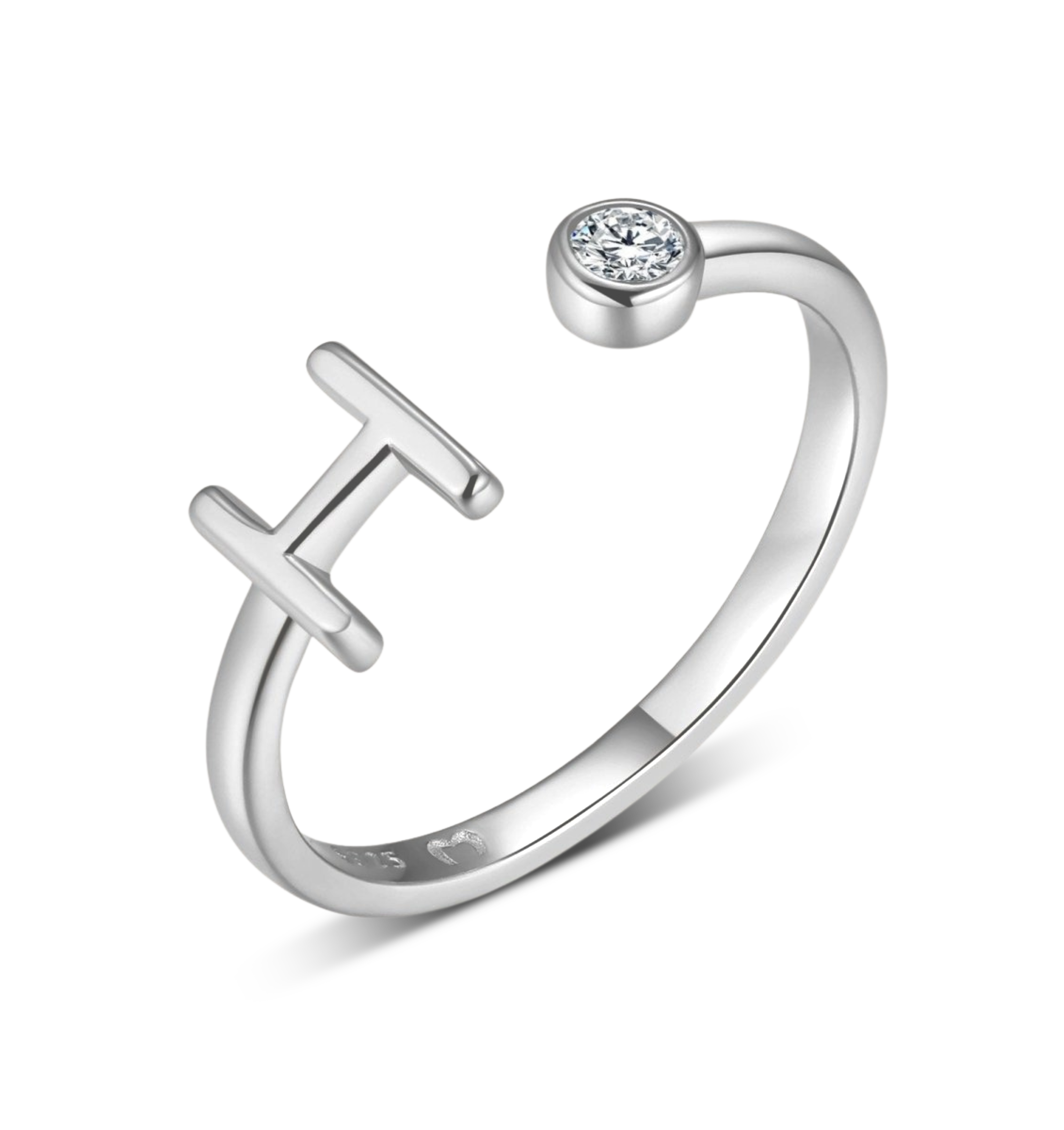 Top Letter Ring