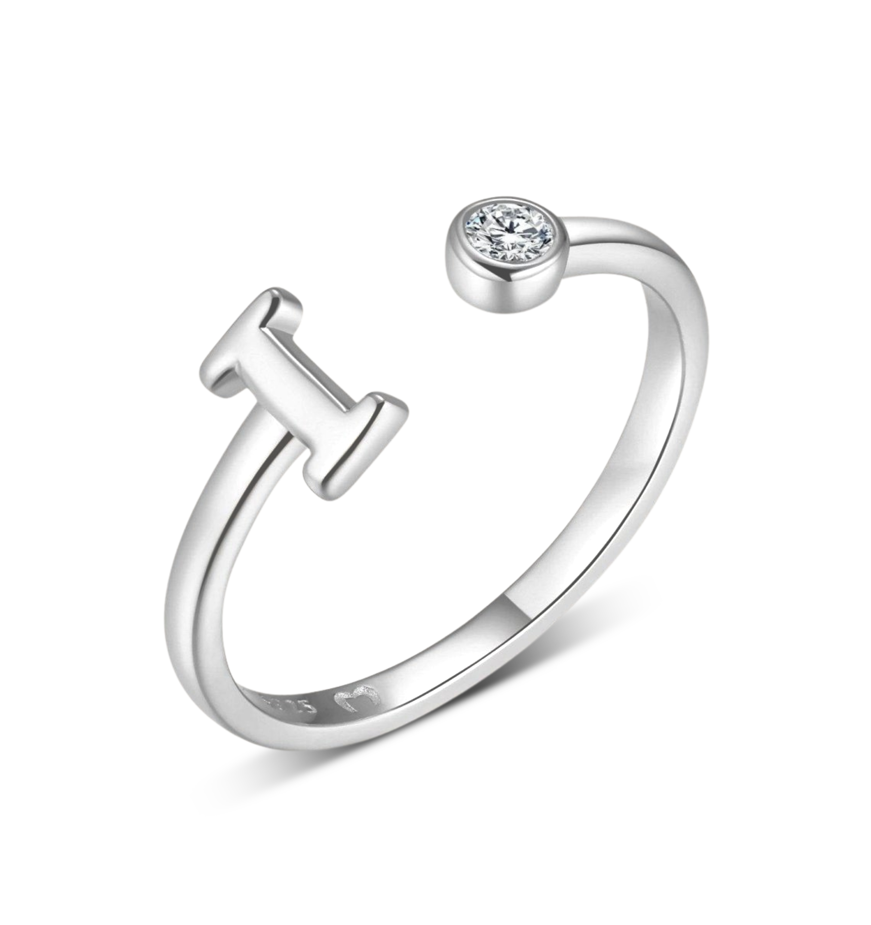Top Letter Ring